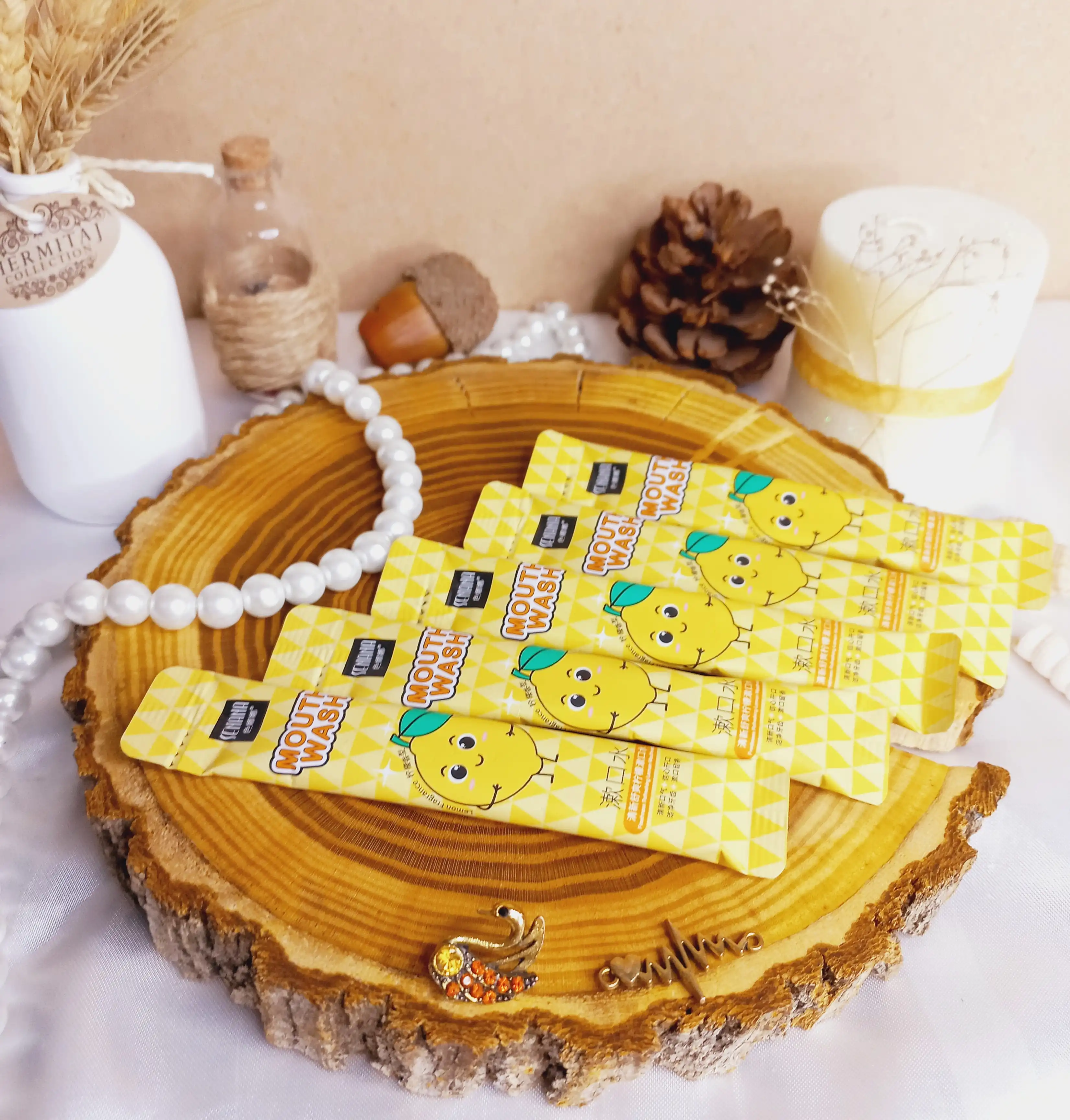 دهانشویه ویتامینه جدید لیمو SENANA