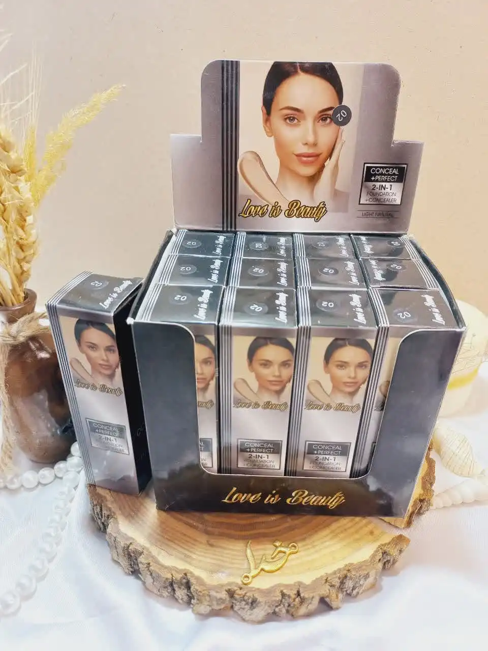 کانسیلر پرفکت لاو این بیوتی LOVE BEAUTY کد L019