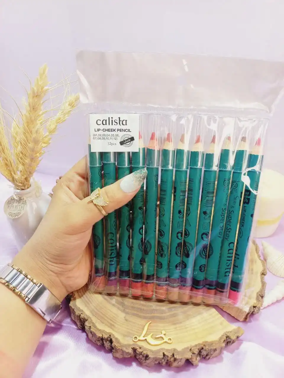 رژ مدادی پوکه سبز کالیستا CALISTA اصلی