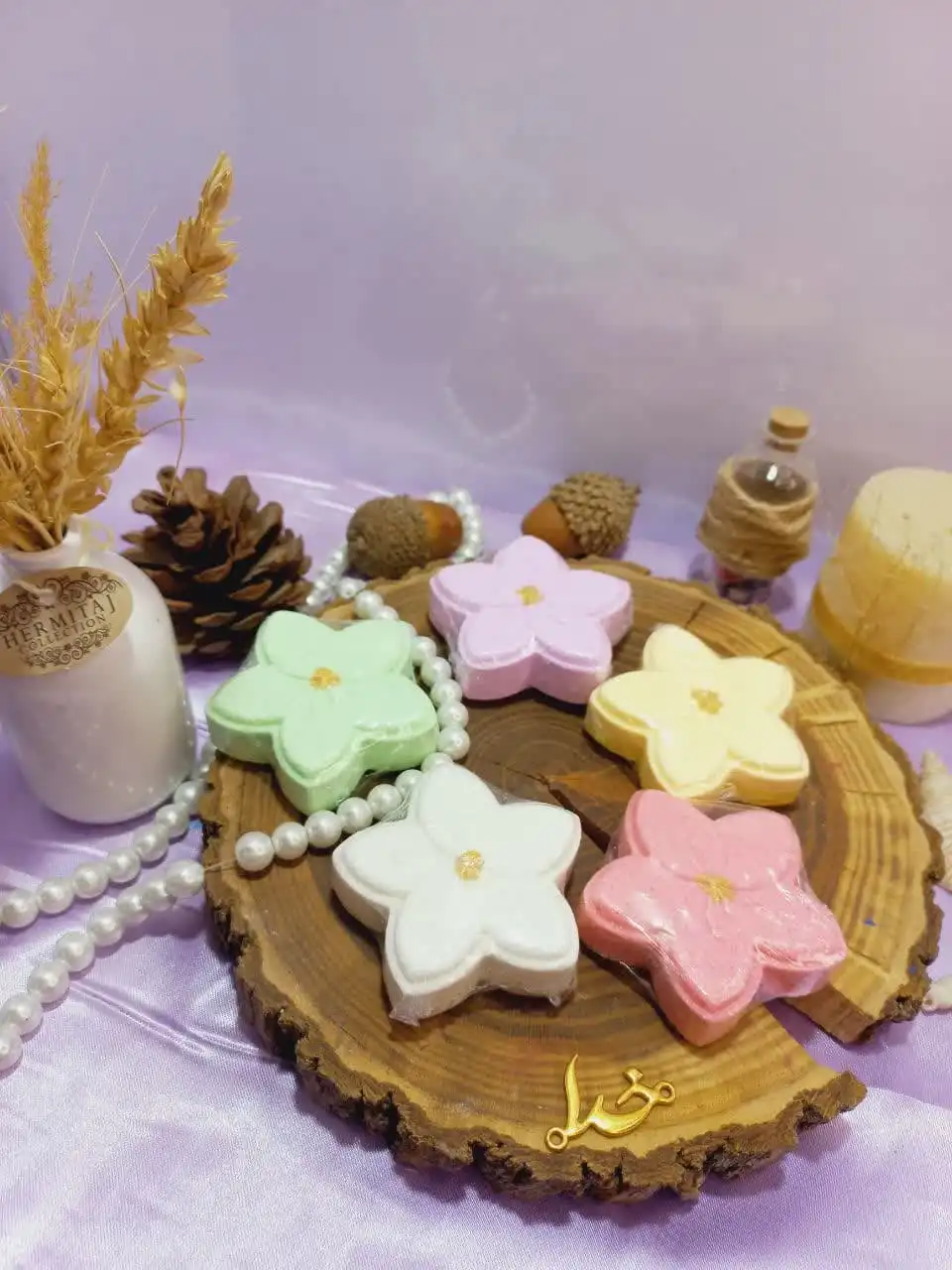 کوکتل و پدیکور طرح گل 60 گرمی با کیفیت با جوشش عالی