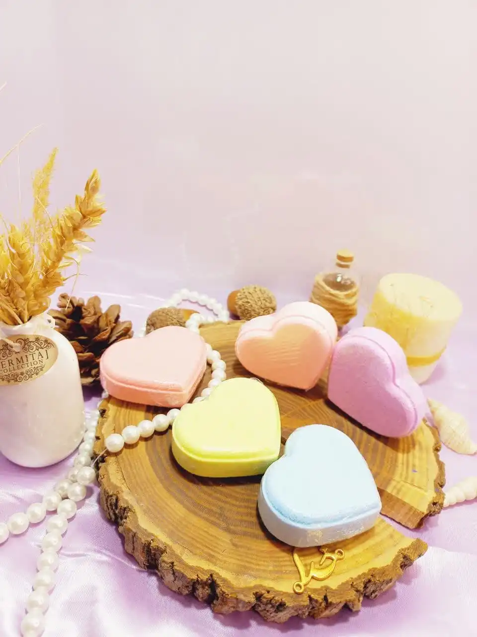 کوکتل و پدیکور طرح قلب ساده 80 گرمی با کیفیت با جوشش عالی