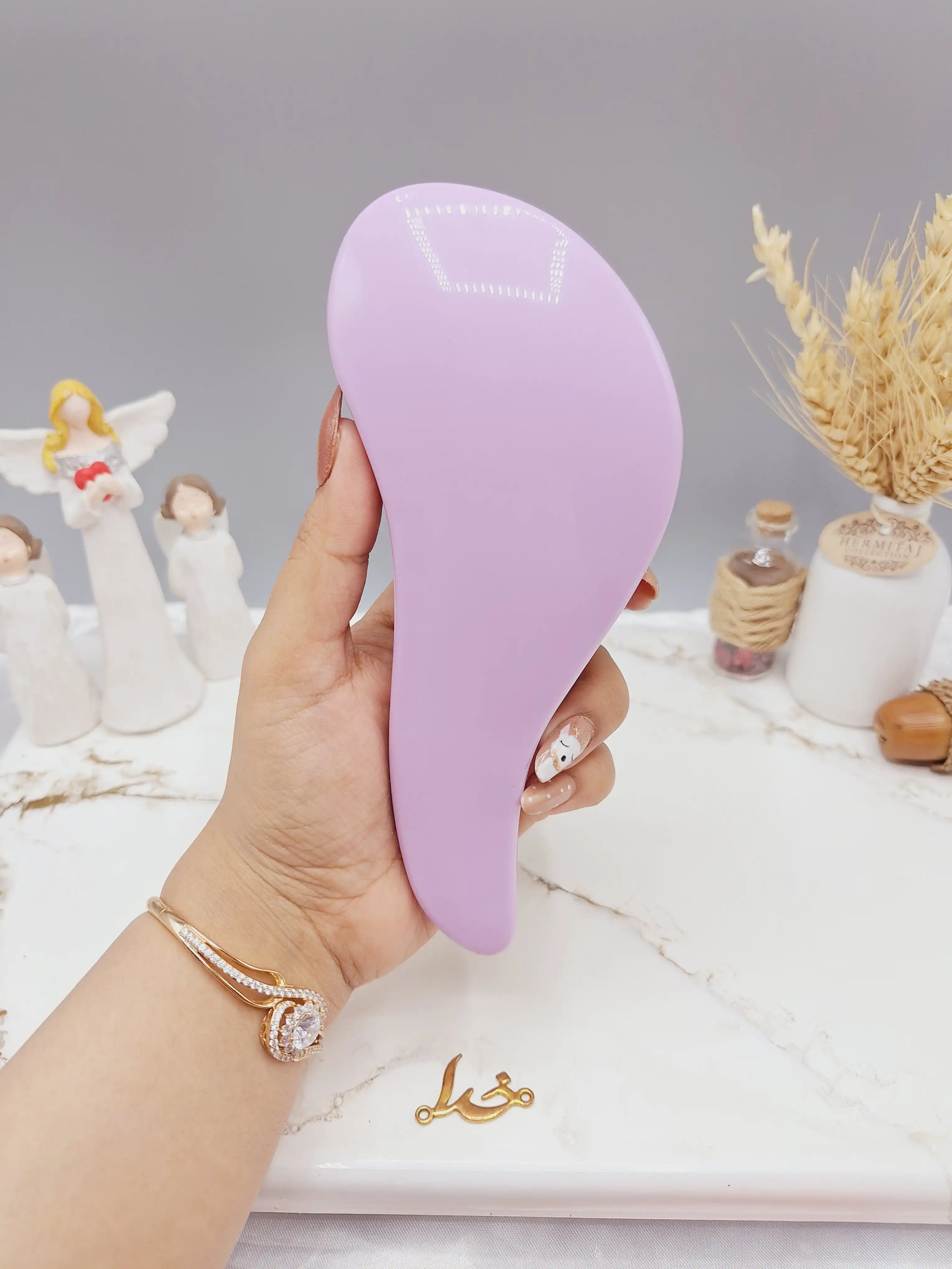 برس مو گره باز کن منحنی