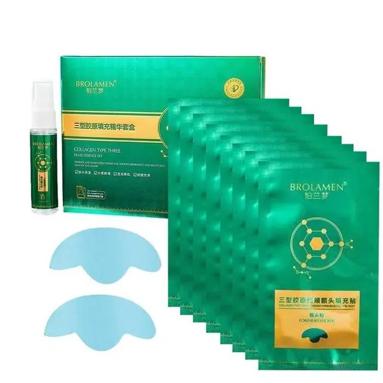 پک ماسک رفع چین و چروک کلاژن ساز جذبی اصل برند Jinshane کد 8509