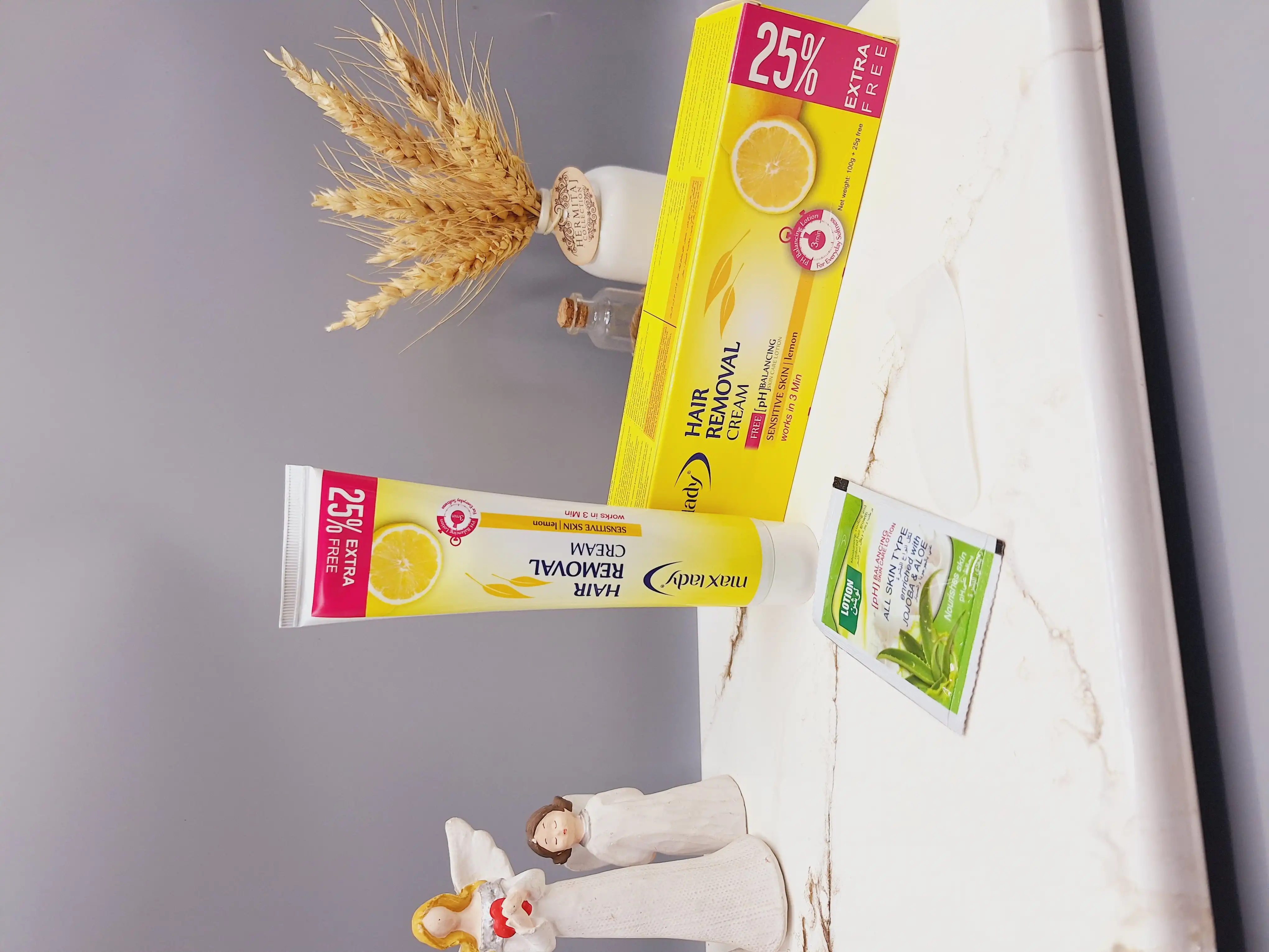 کرم موبر بدن برند مکس لیدی رایحه لیمو کد 3494