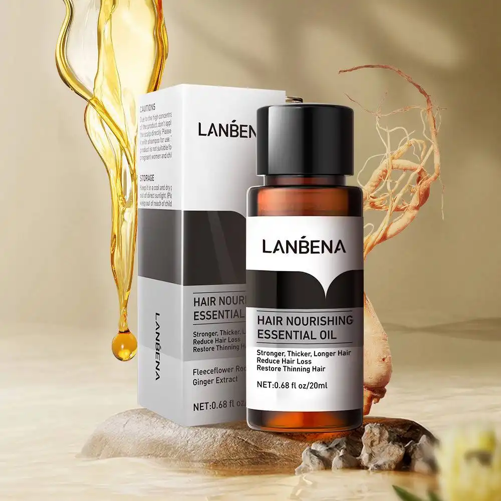 روغن تقویت و رشد مو لانبنا مناسب ضد ریزش مو و ضخیم کننده تارهای مو کد 0380