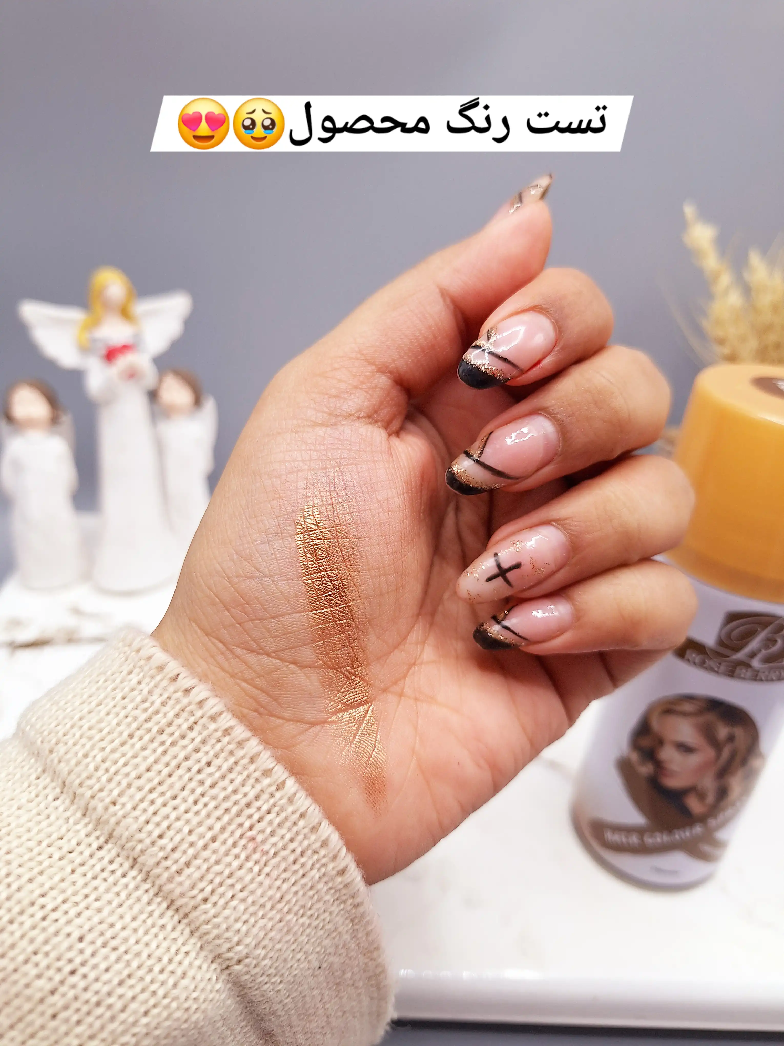 اسپری رنگ مو بلوند کنفی برند ROSE BERRY کد 1853