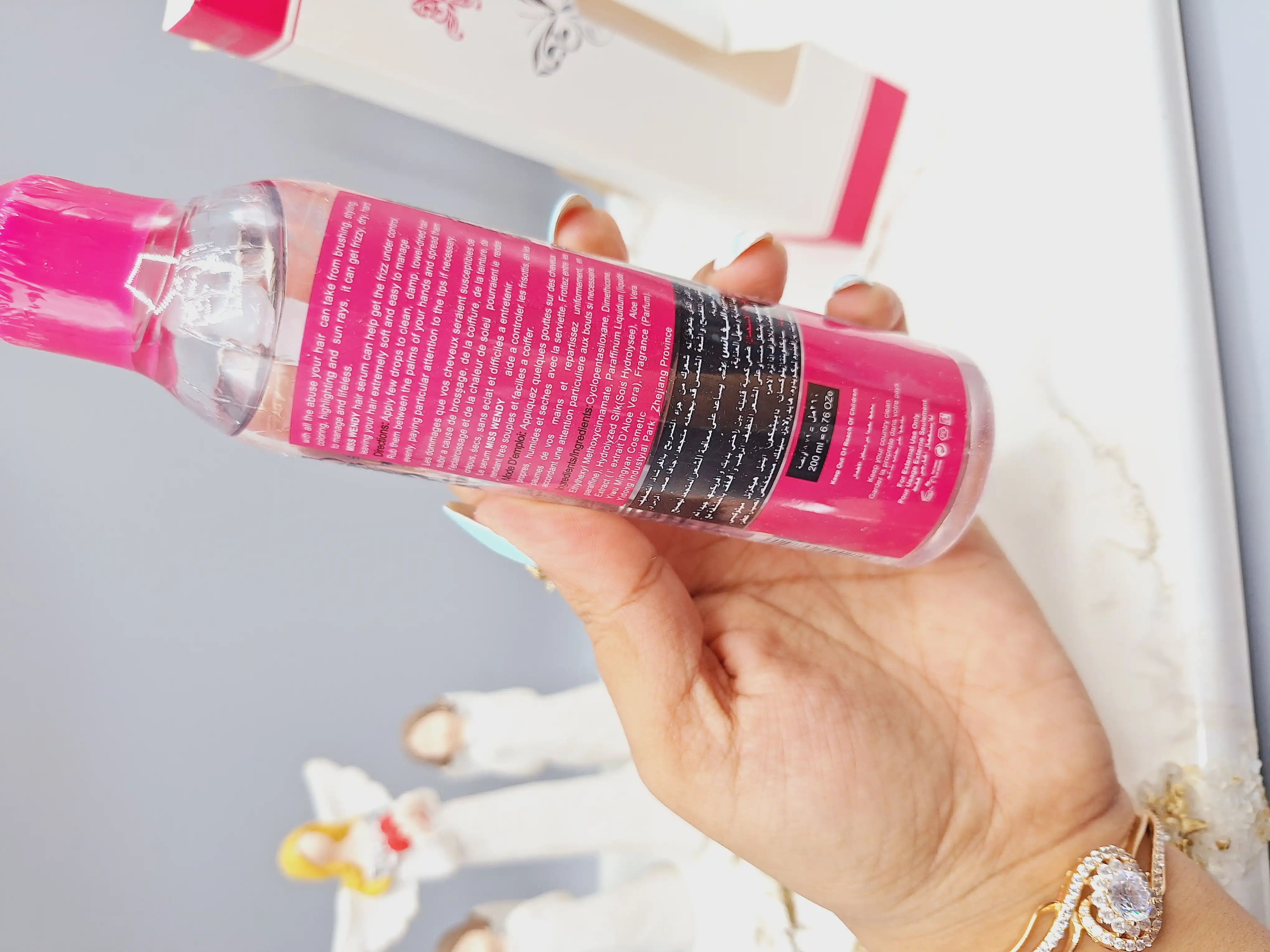 سرم موی ابریشم ساز برند میس وندی کد 117