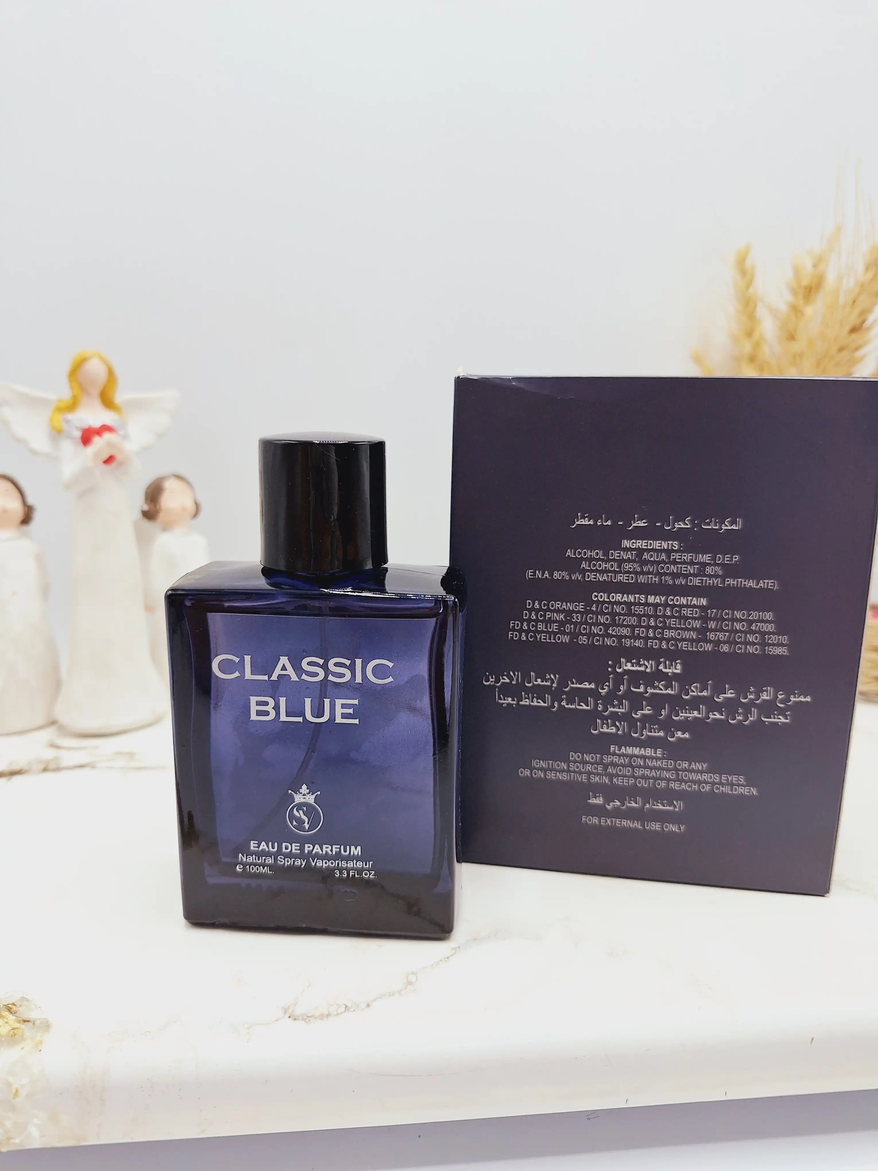 ادکلن مردانه CLASSIC BLUE حجم 100 میل کد 0501