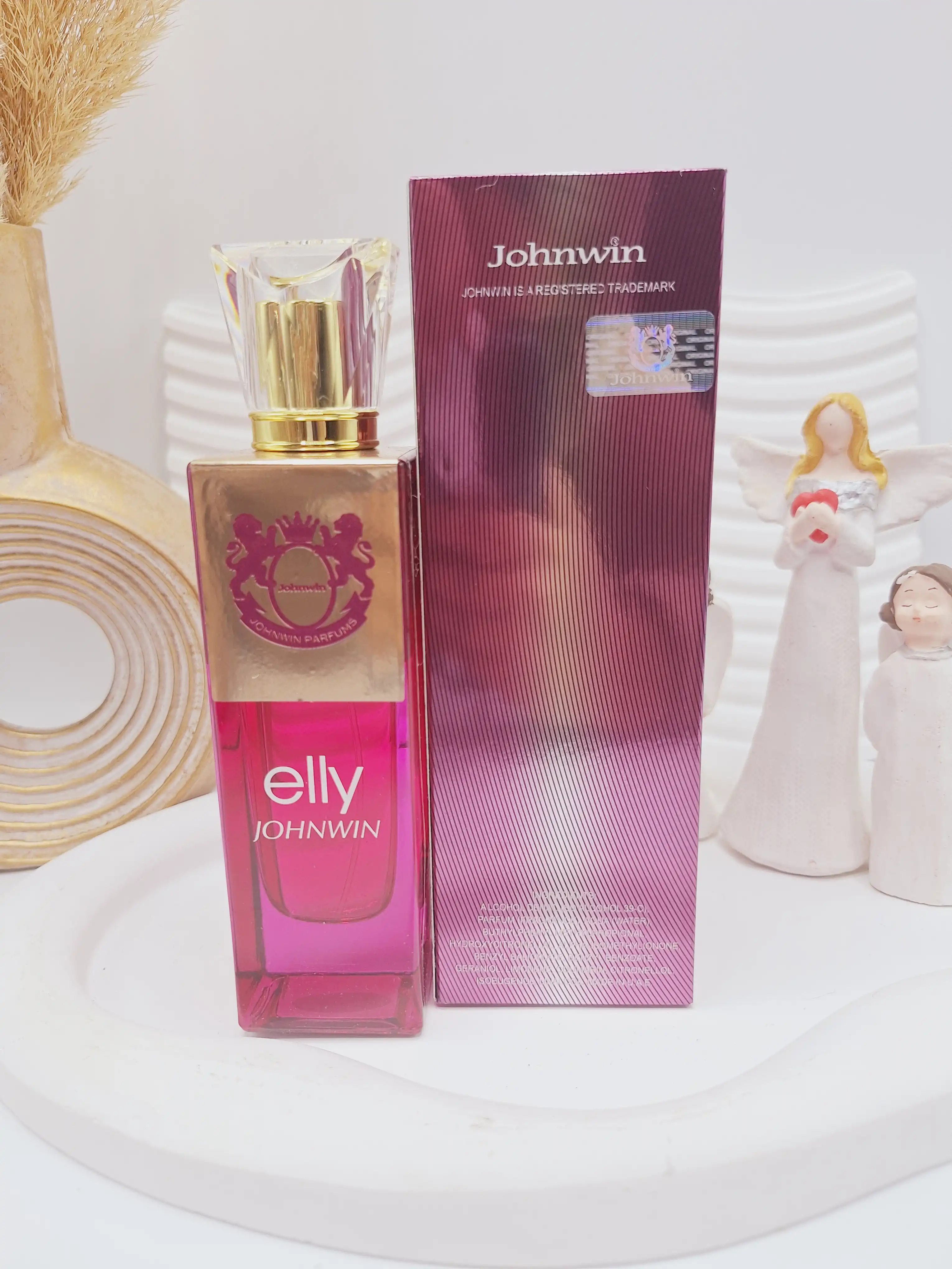 ادکلن ۱۰۰ میل شرکتی ماندگاری 8 ساعته مدل elly JOHNWIN کد 2216