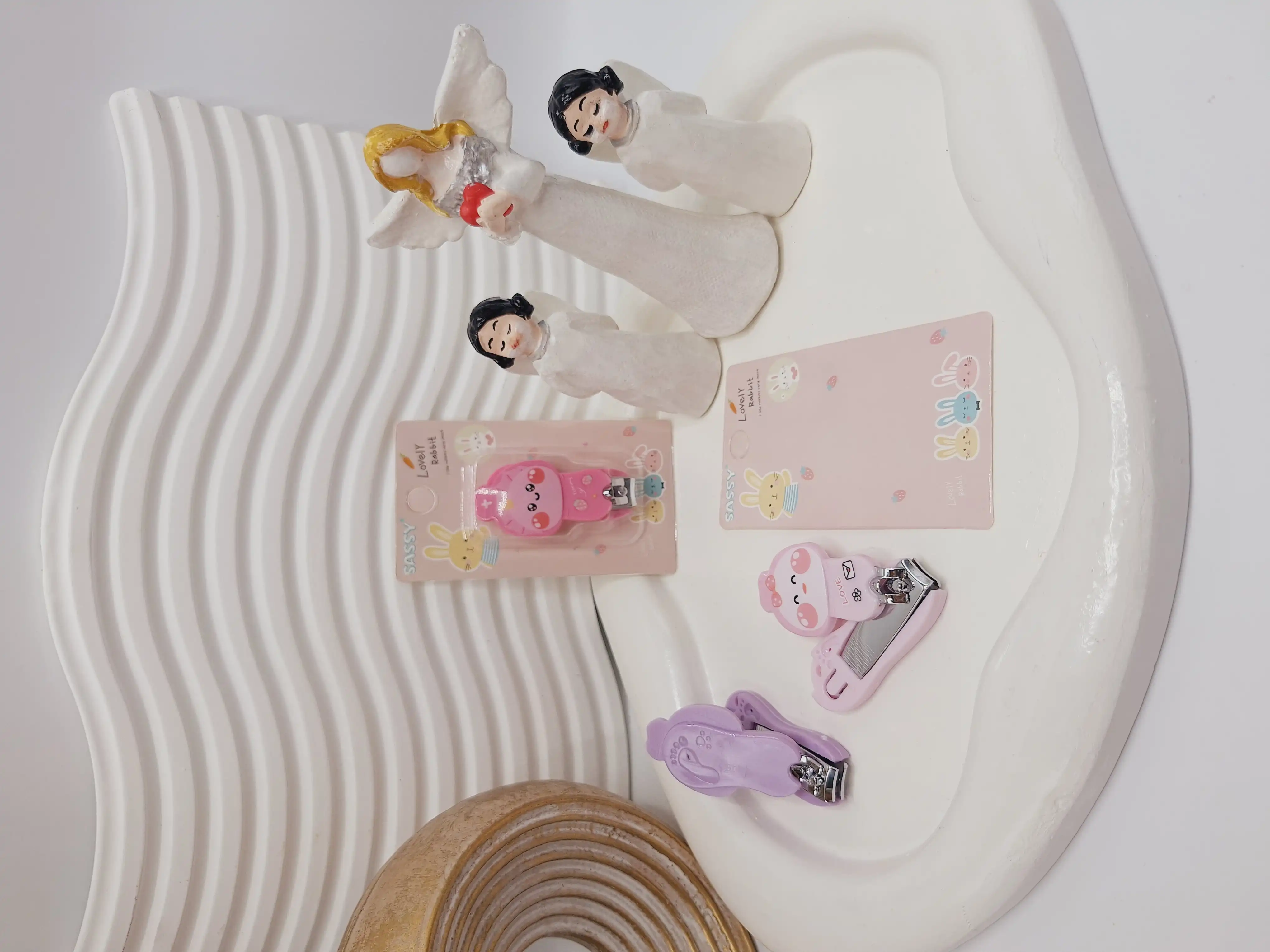 ناخن گیر بچگانه سایز کوچک طرح عروسکی کد 2354