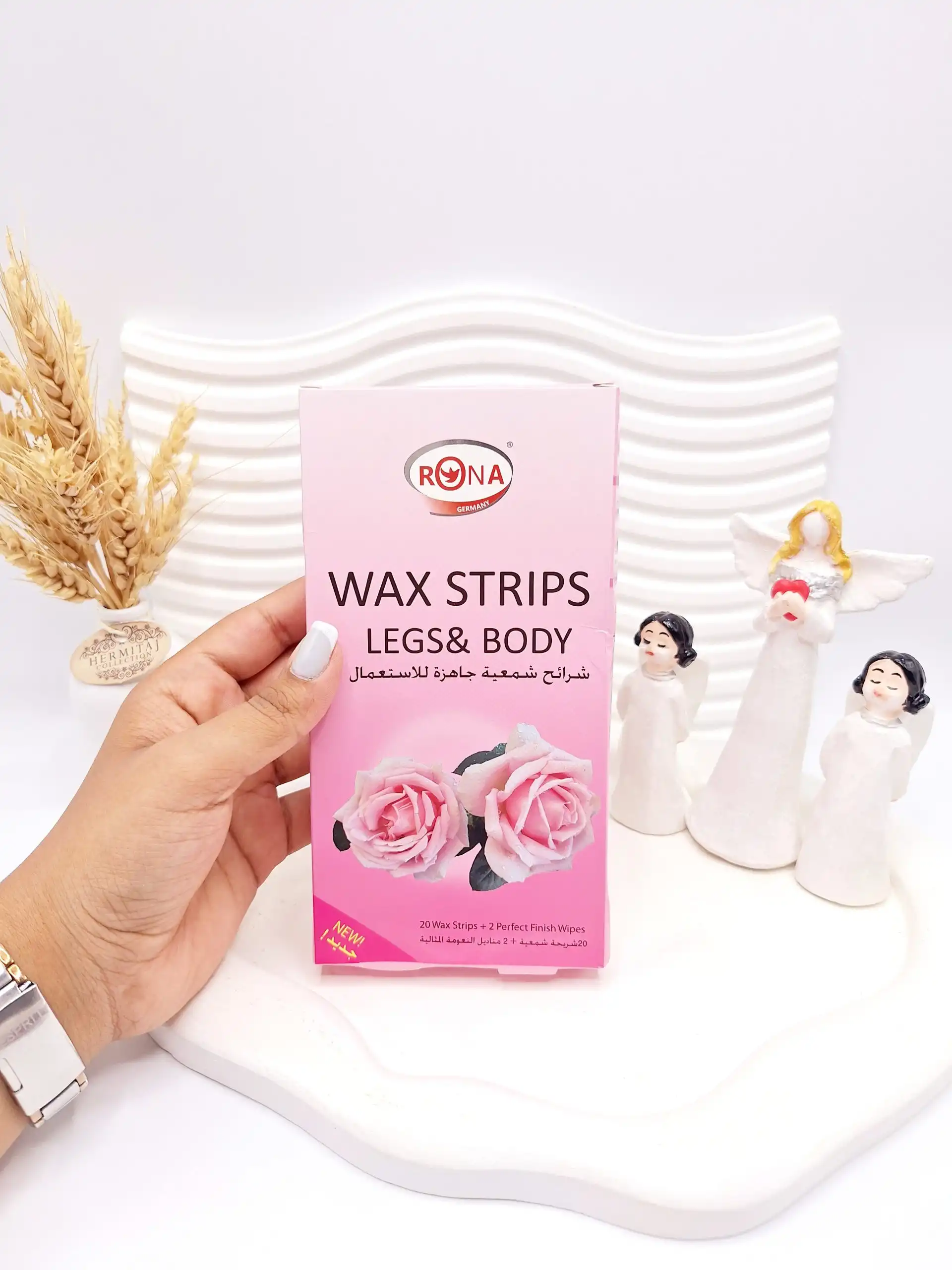 نوار موبر بدن رونا ساخت کشور فرانسه رایخه گل محمدی کد 4348