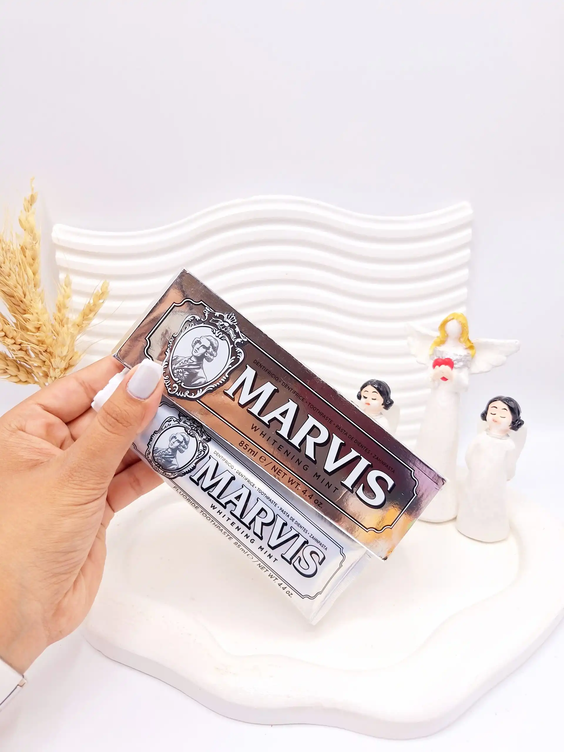 خمیر دندان سفید کننده مارویس MARVIS مستر کپی کد 1718 (کارتن طوسی کیفیت بی نظیر)