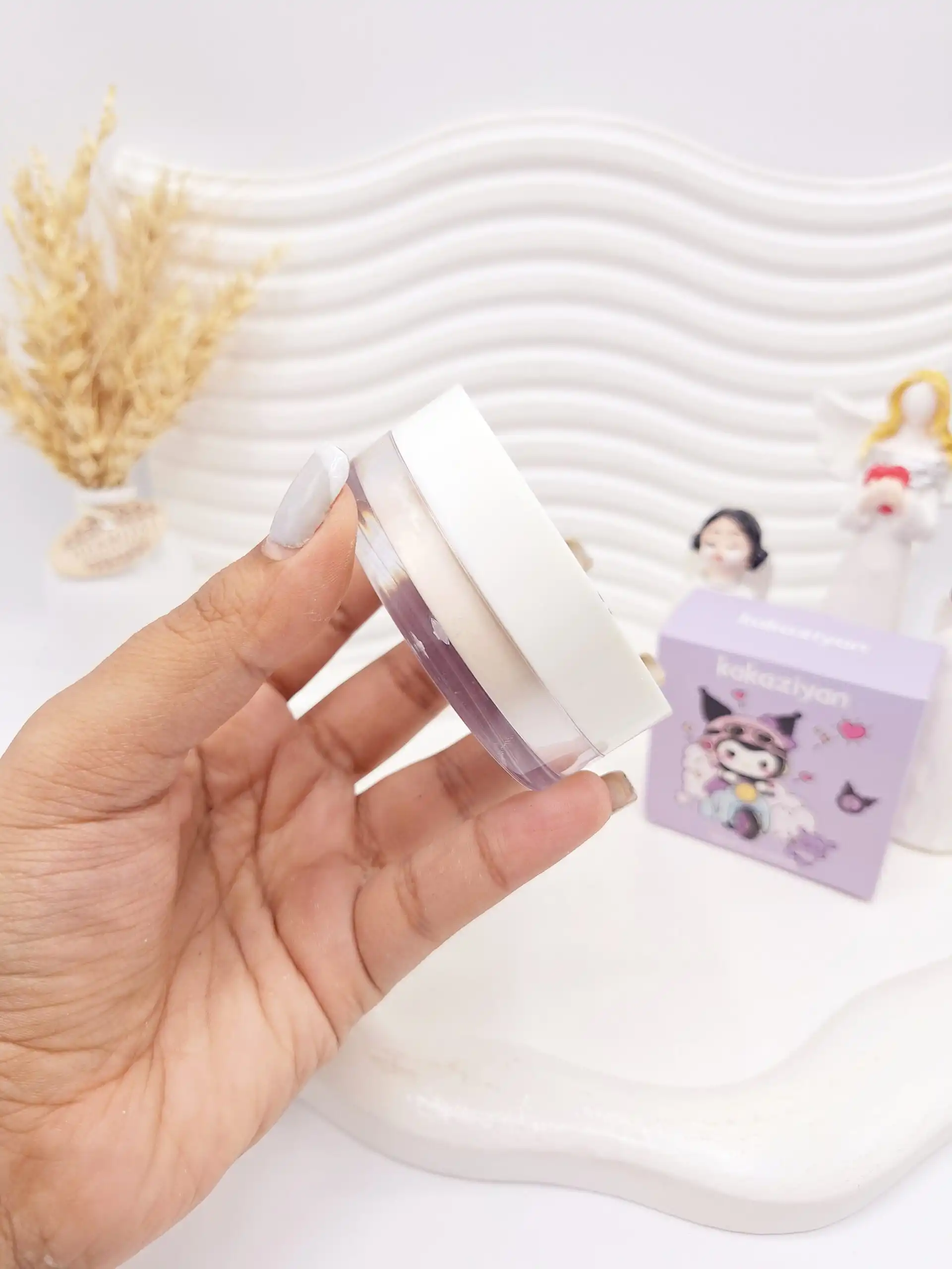 پودر فیکس کرومی بنفش kakaziyan کد 015_9 (کارتن بنفش)