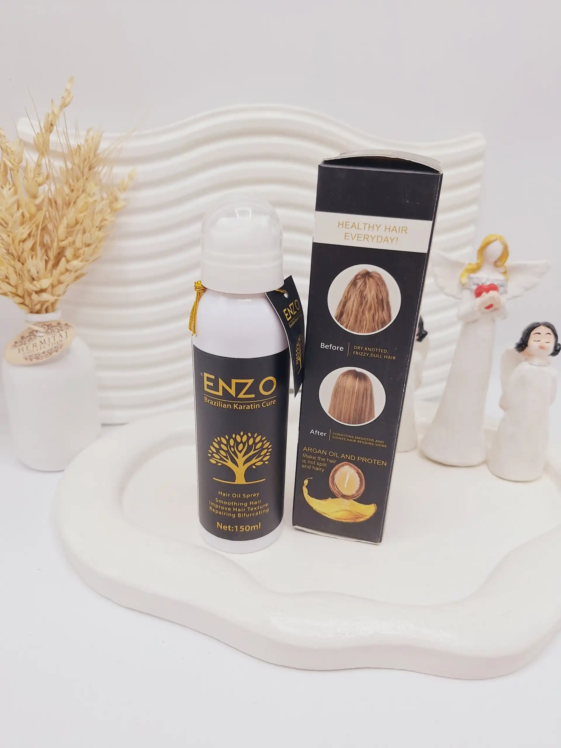 اسپری دو فاز مو برند انزو حجم 150 میل کد 2376