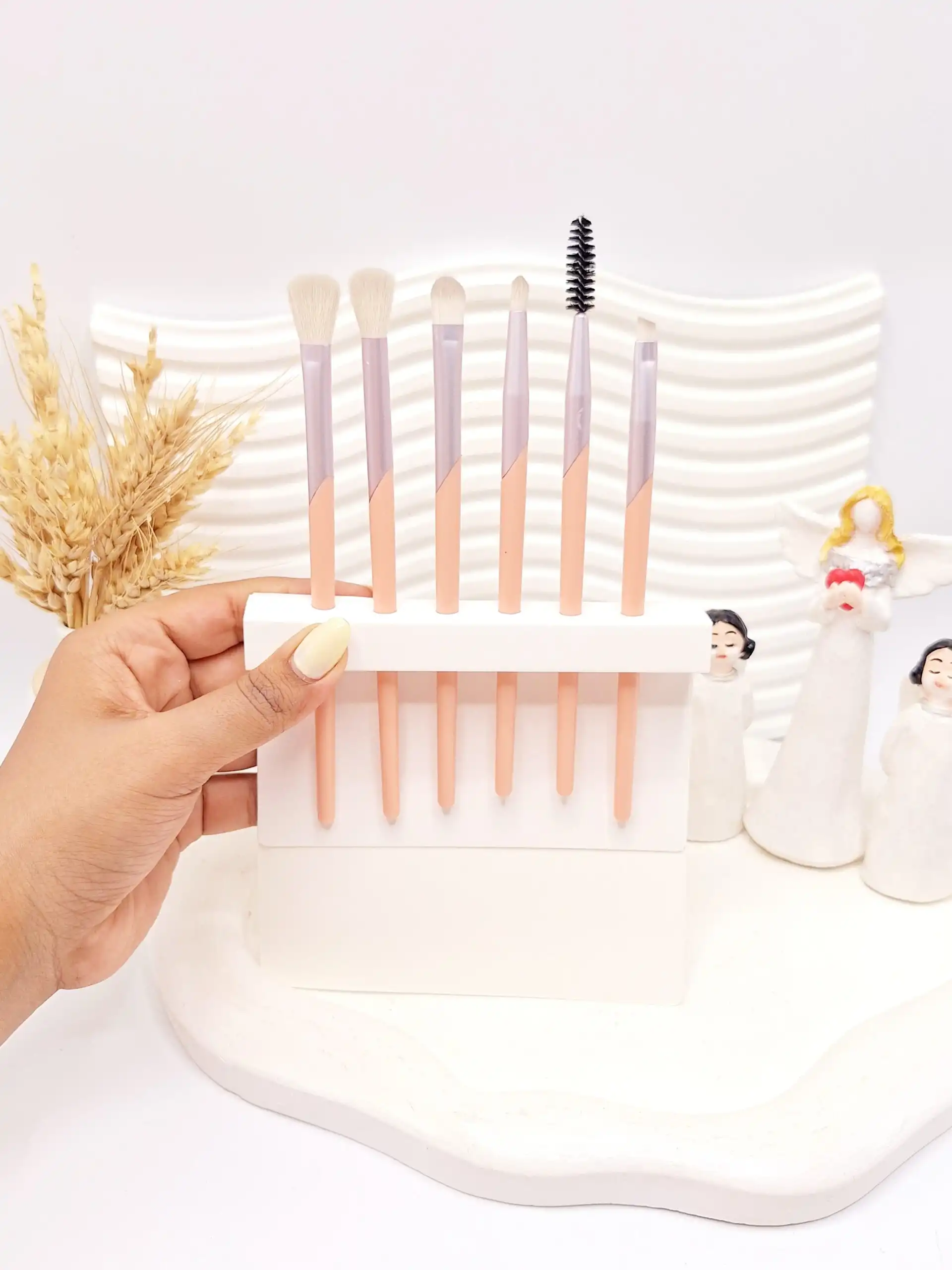 ست براش 6 تکه میکاپ کد LUXE COLLECTION کد LD002