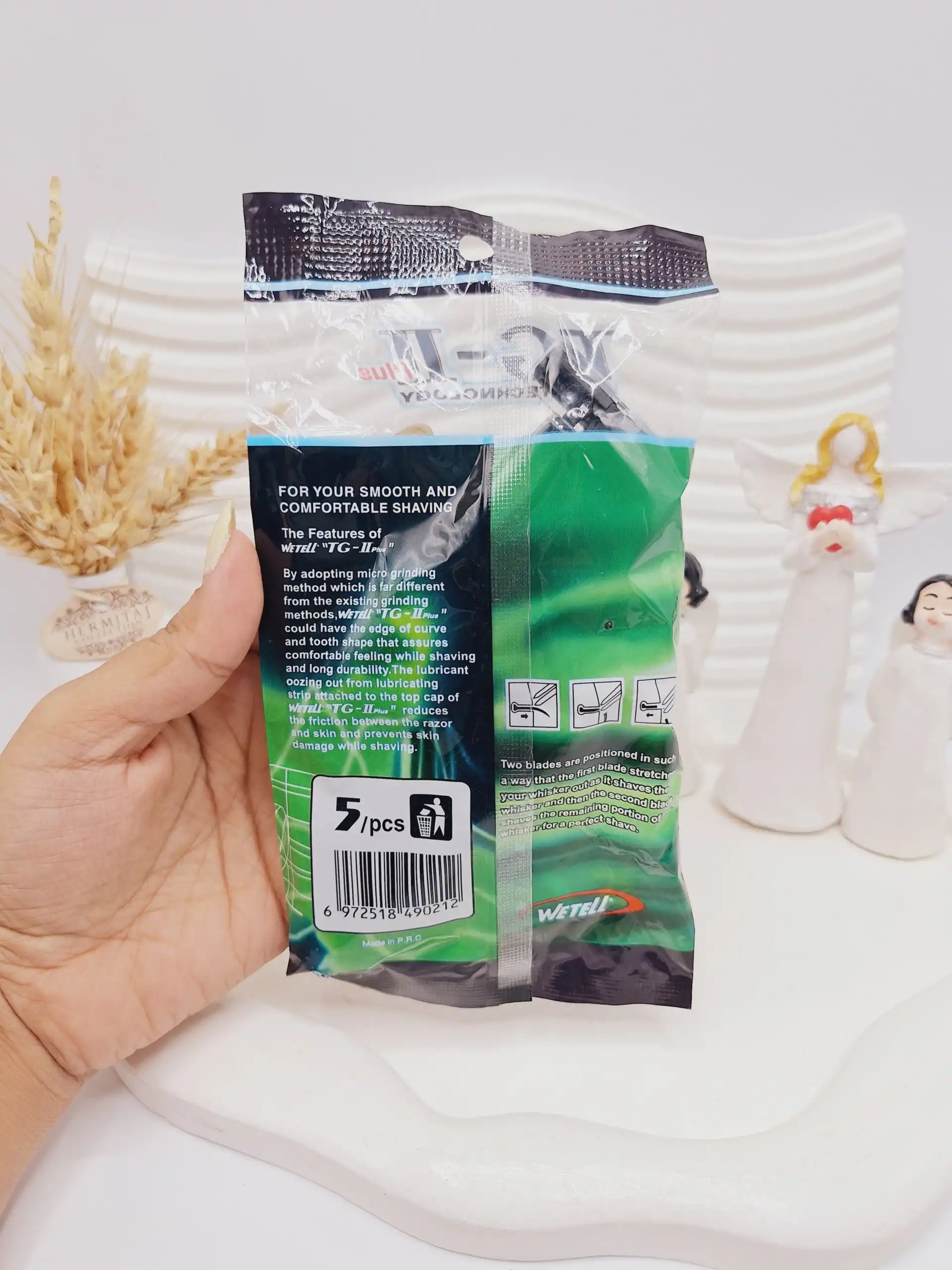 ژیلت دولبه 5 عددی کد 0212