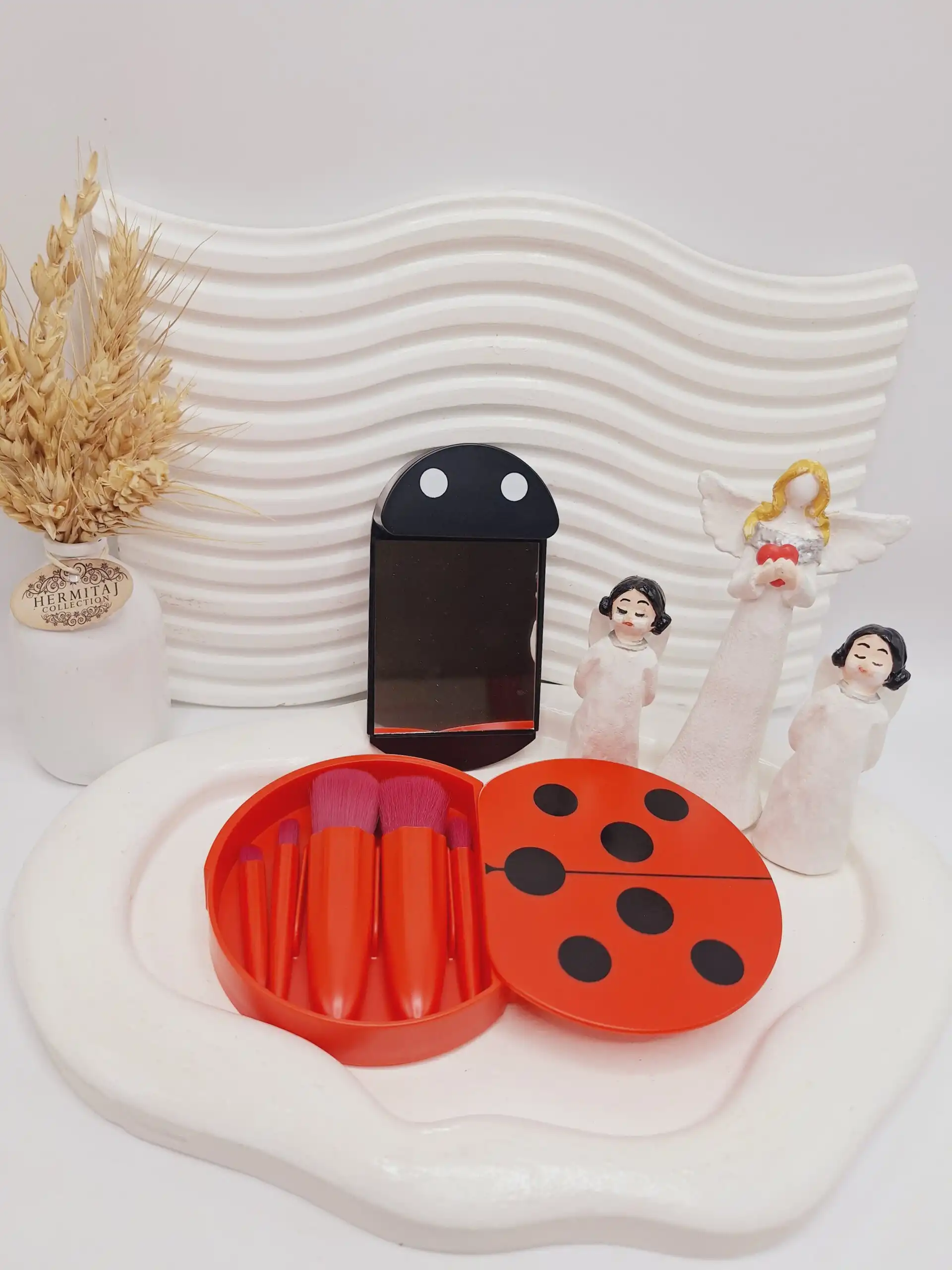 ست براش 5 تیکه کفشدوزکی