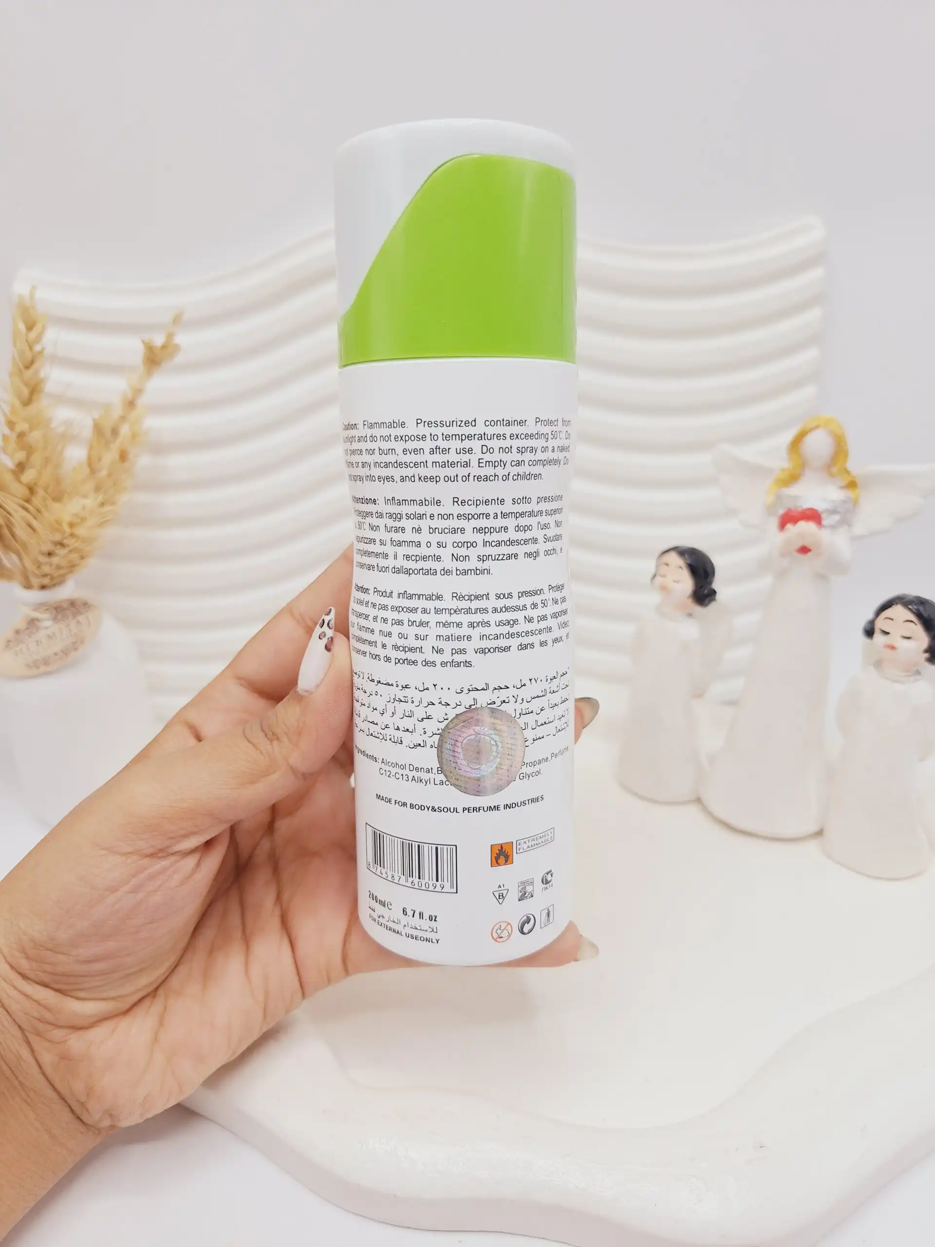 اسپری خوشبو کننده بدن EXPLORE حجم 200 میل کد 0099 (بدنه سبز)