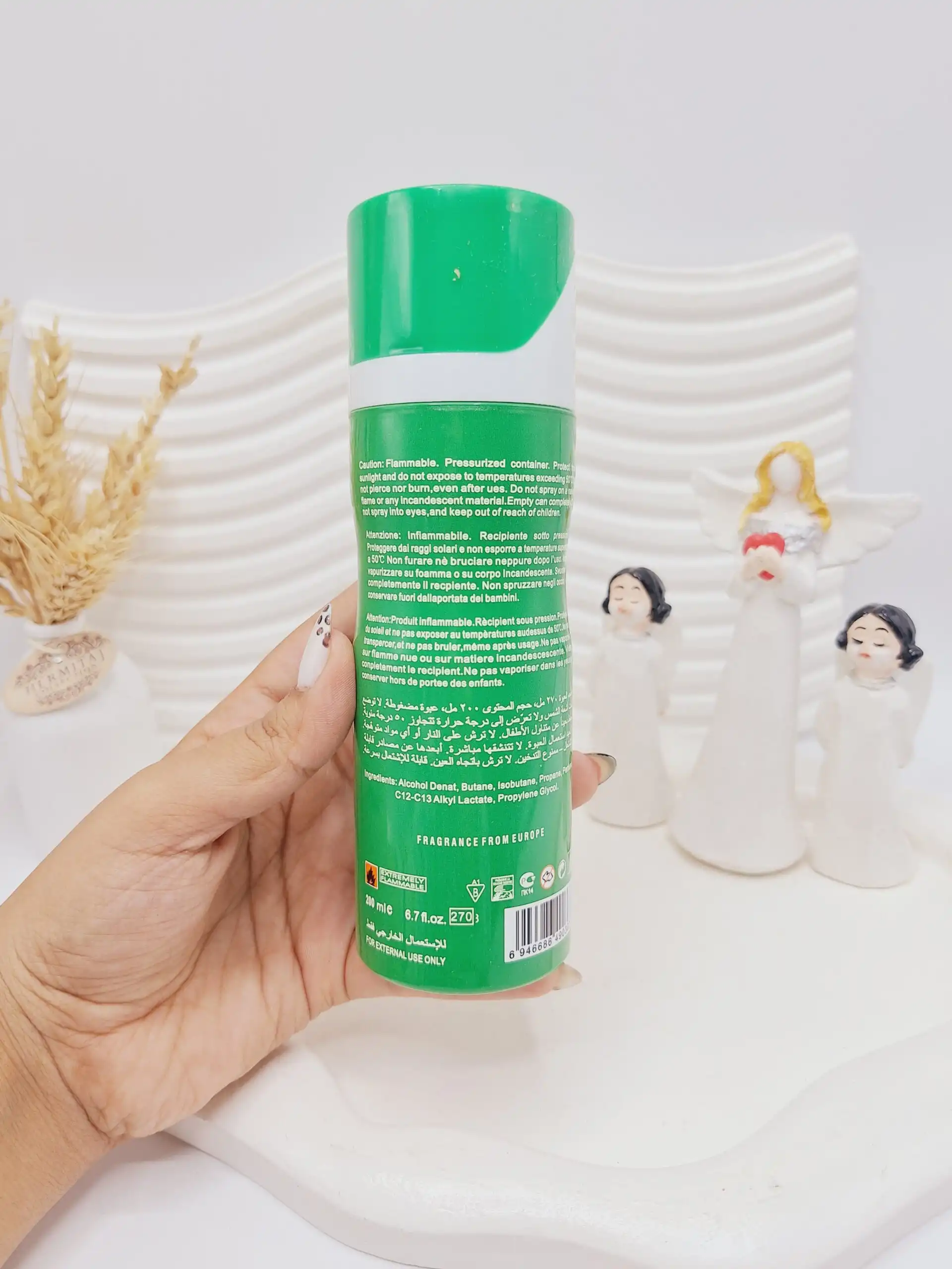 اسپری خوشبو کننده بدن WhatsApp حجم 200 میل کد 0367