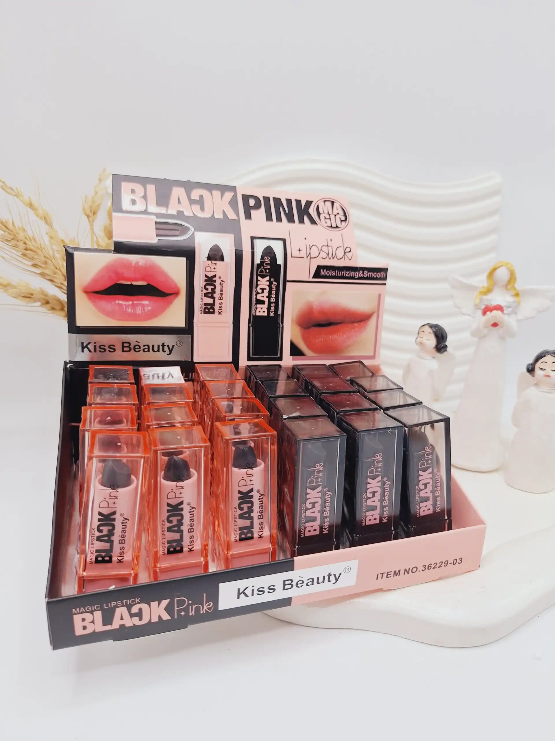 رژ لب تینتی مشکی مناسب لب و گونه برند کیس بیوتی کد 36229