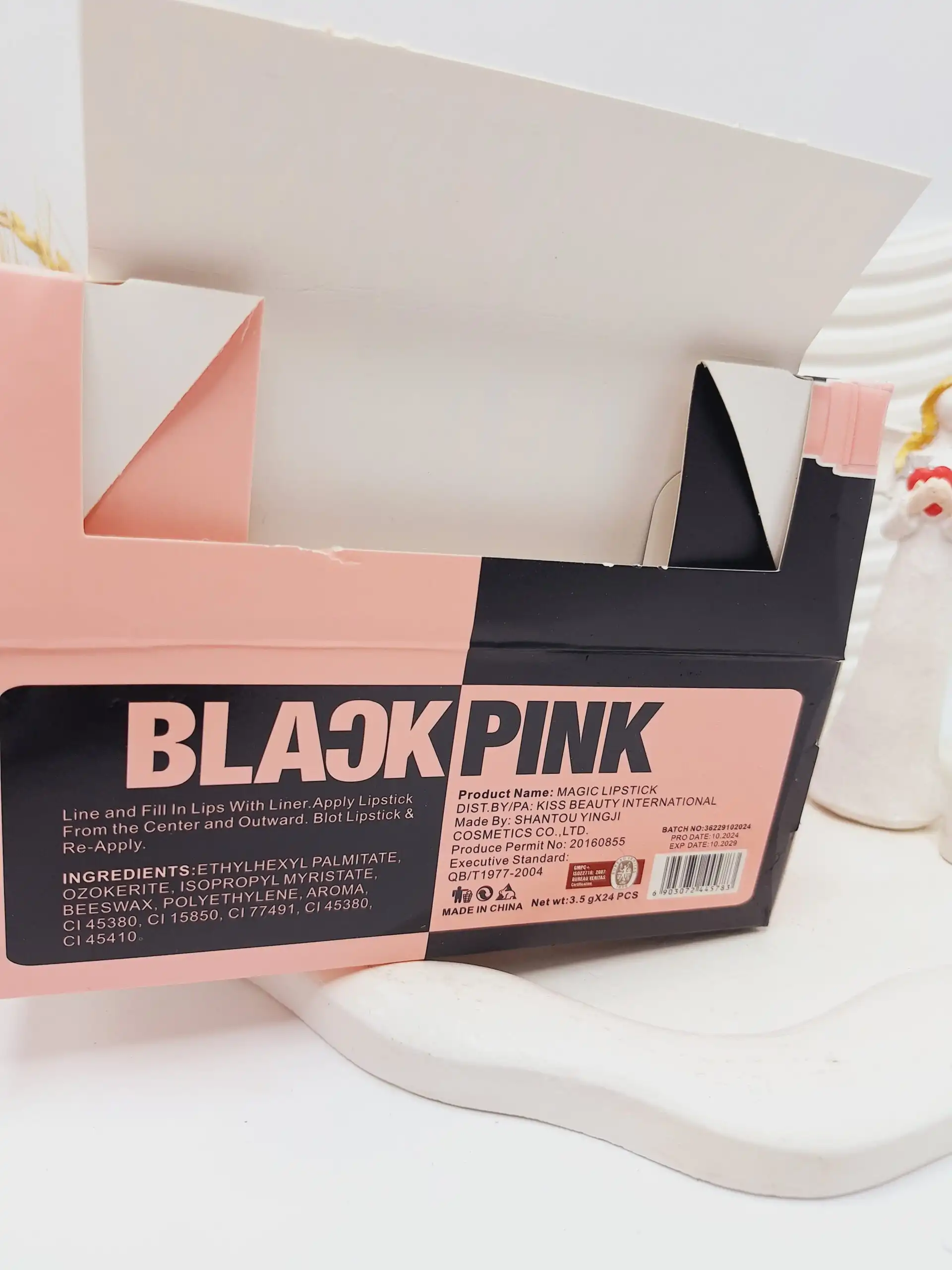 رژ لب تینتی مشکی مناسب لب و گونه برند کیس بیوتی کد 36229