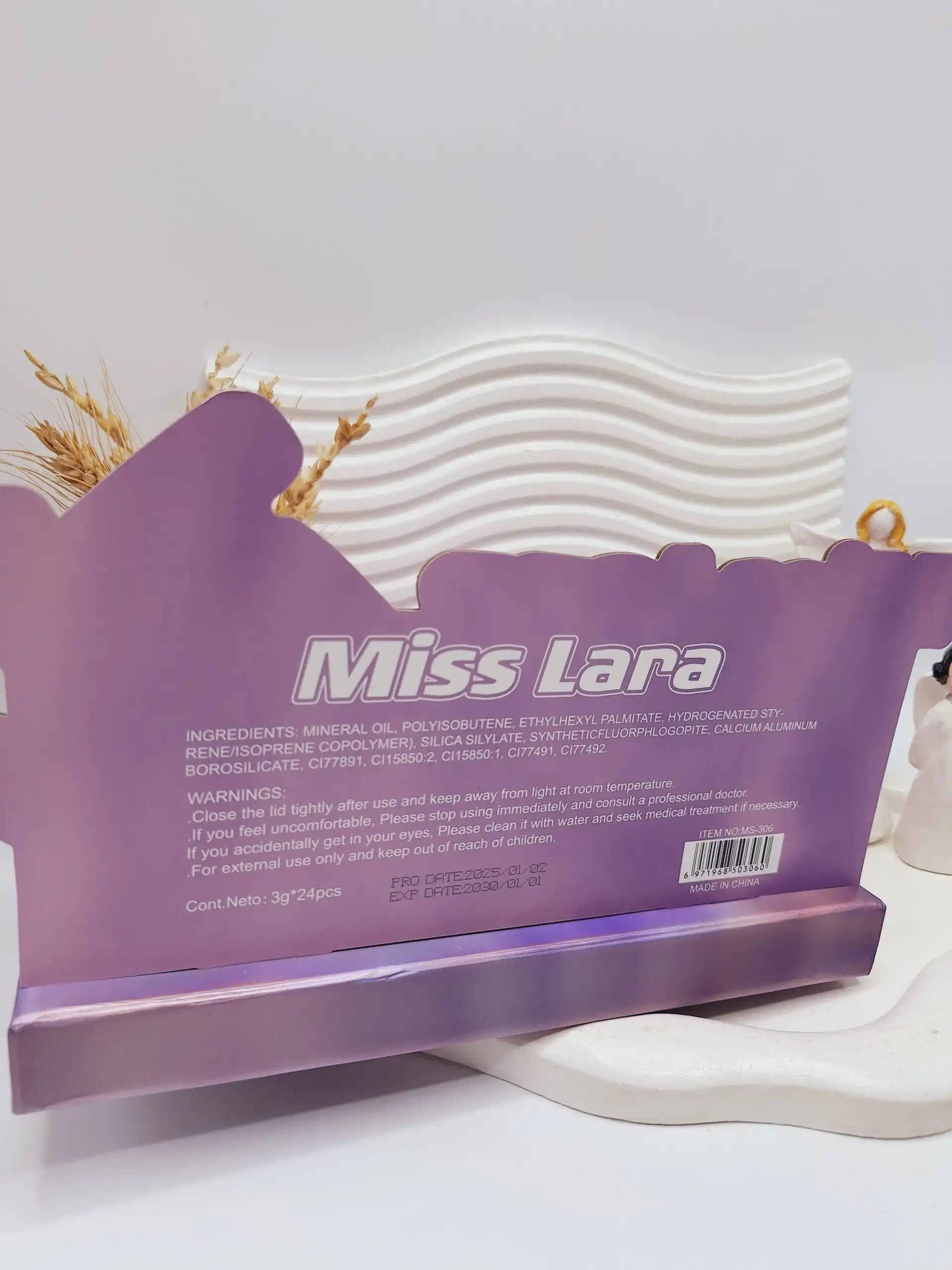 لیپ گلاس شاین دار کهکشانی میس لارا کد 3060