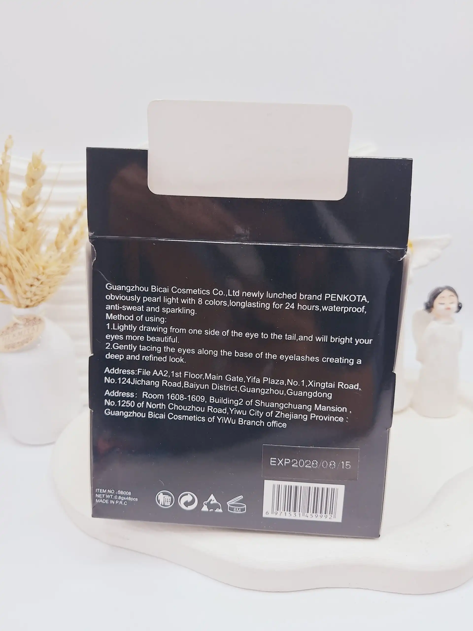 خط چشم شاین دار استامپی برند PEN KOTA کد 9992