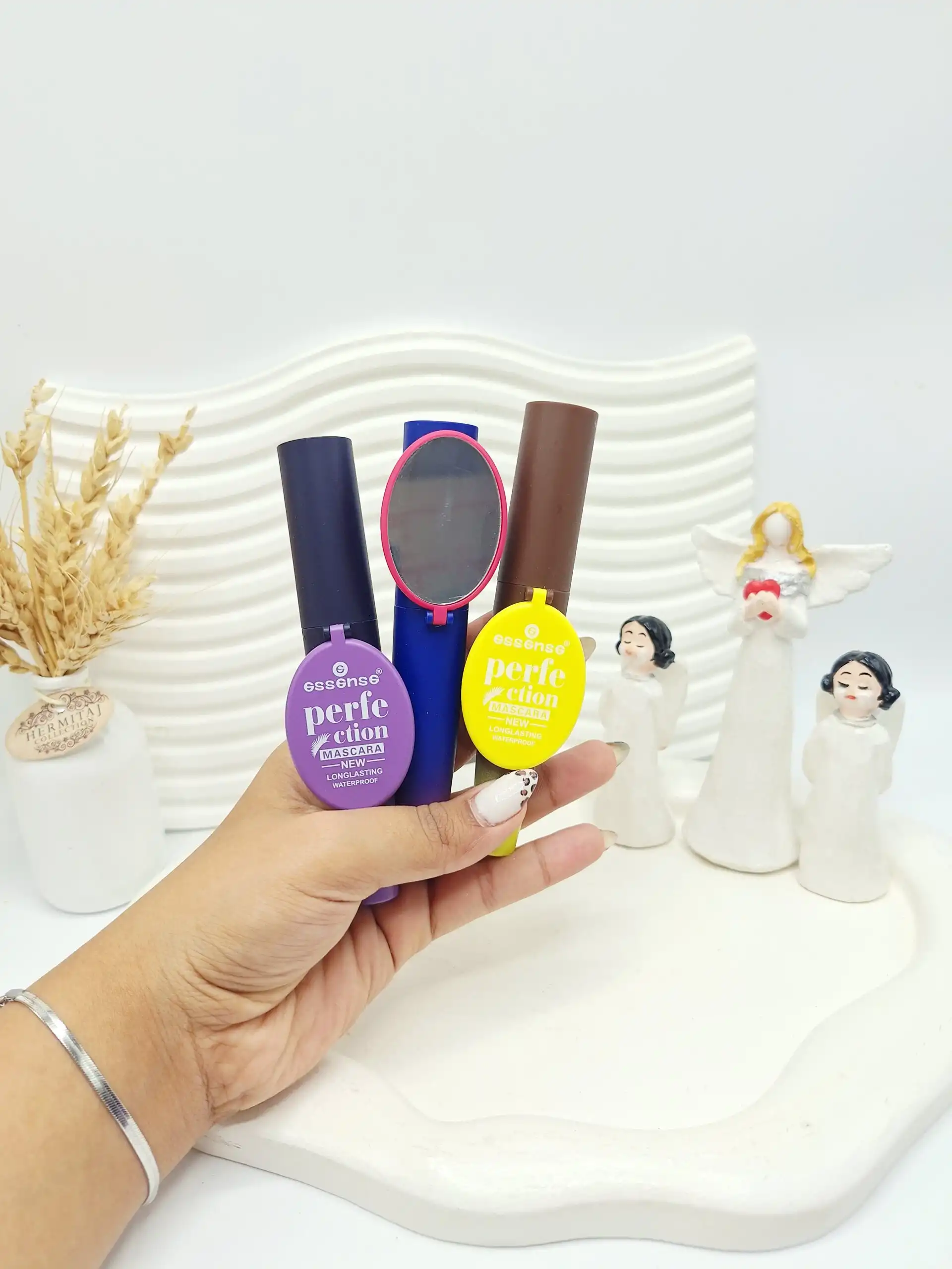 ریمل رنگی آینه دار برند اسنس کد 905