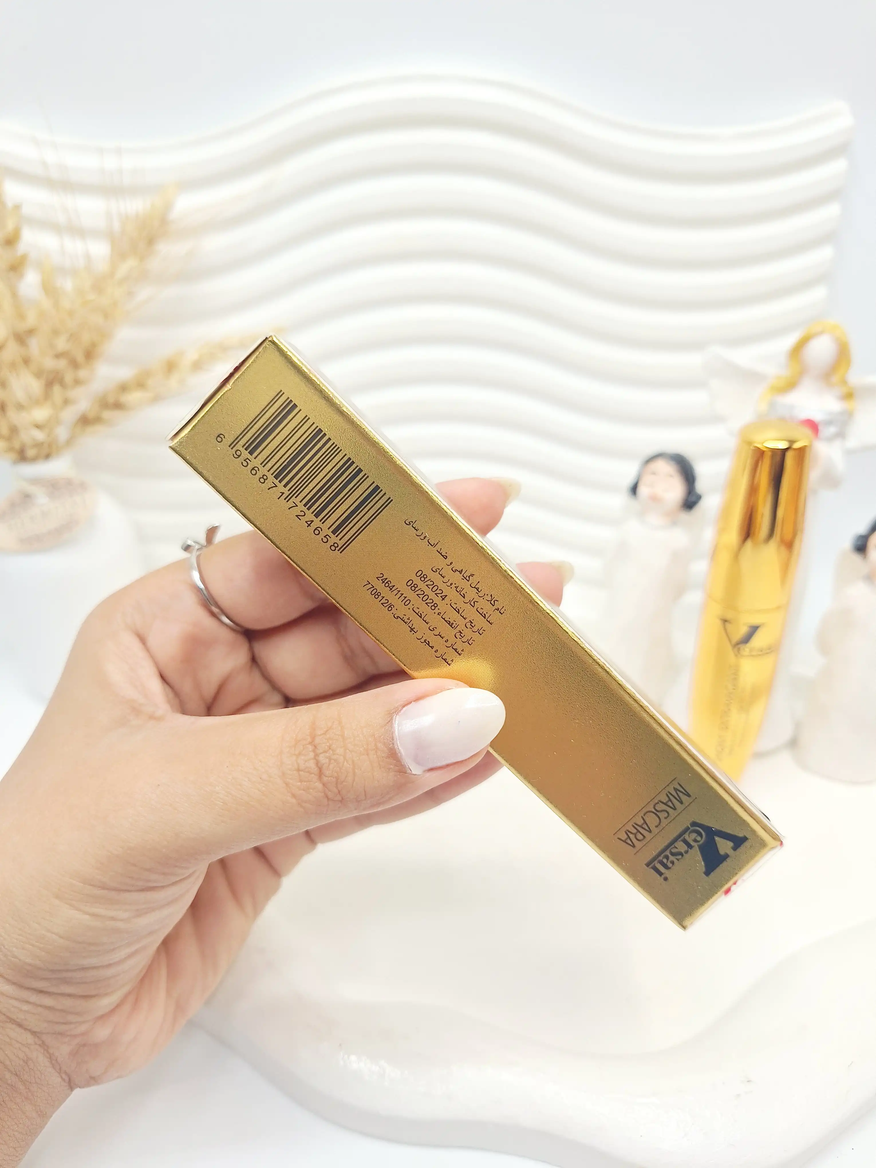 ریمل گیاهی حجم دهنده ورسای 9D کد 4658