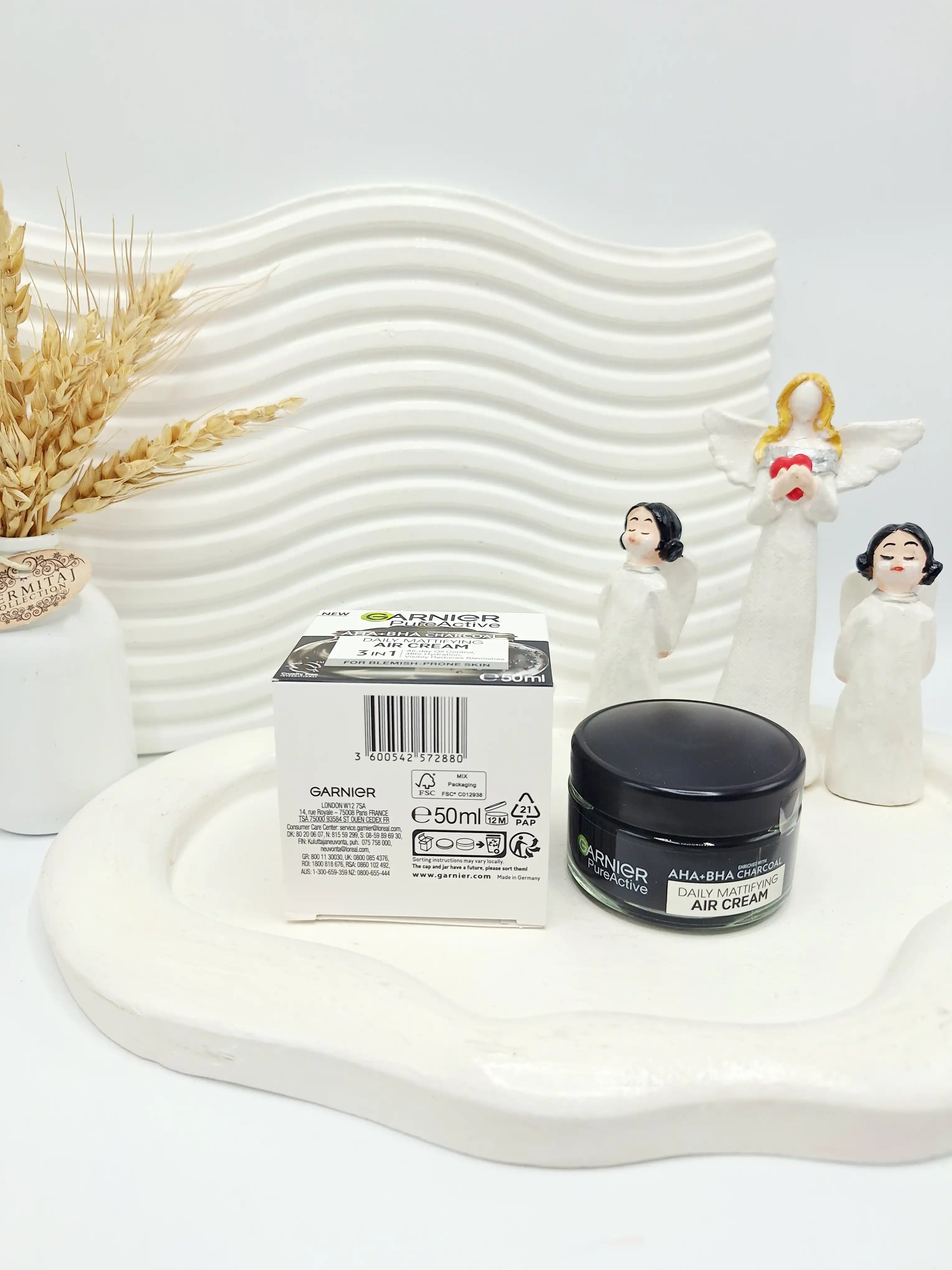 کرم آبرسان و مات کننده صورت گارنیر  کنترل کننده چربی پوست اصل و اورجینال کد 2880