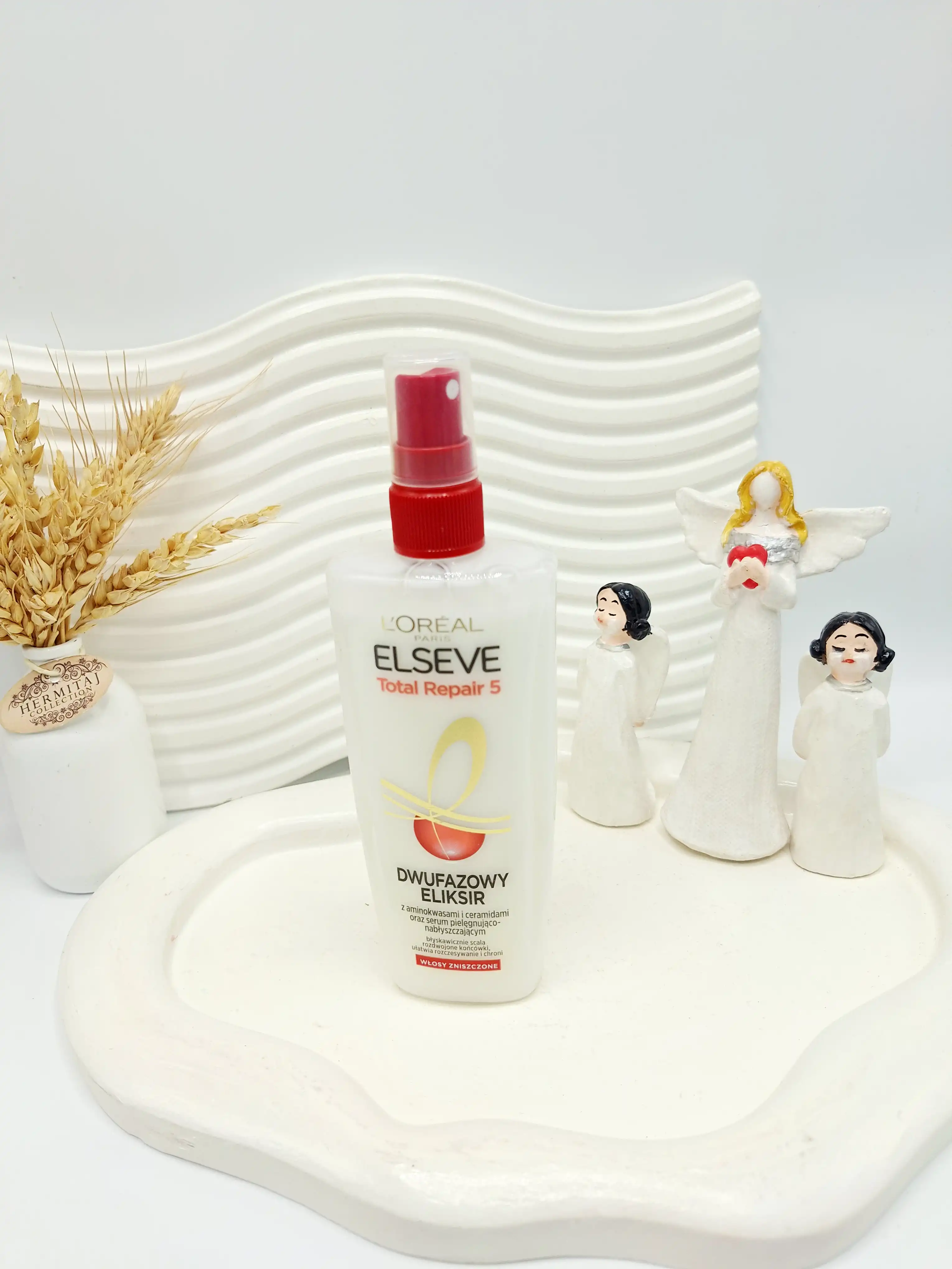 اسپری دو فاز لورآل السیو توتال ریپیر 5 اورجینال اصل ترمیم کننده مو کد 6269