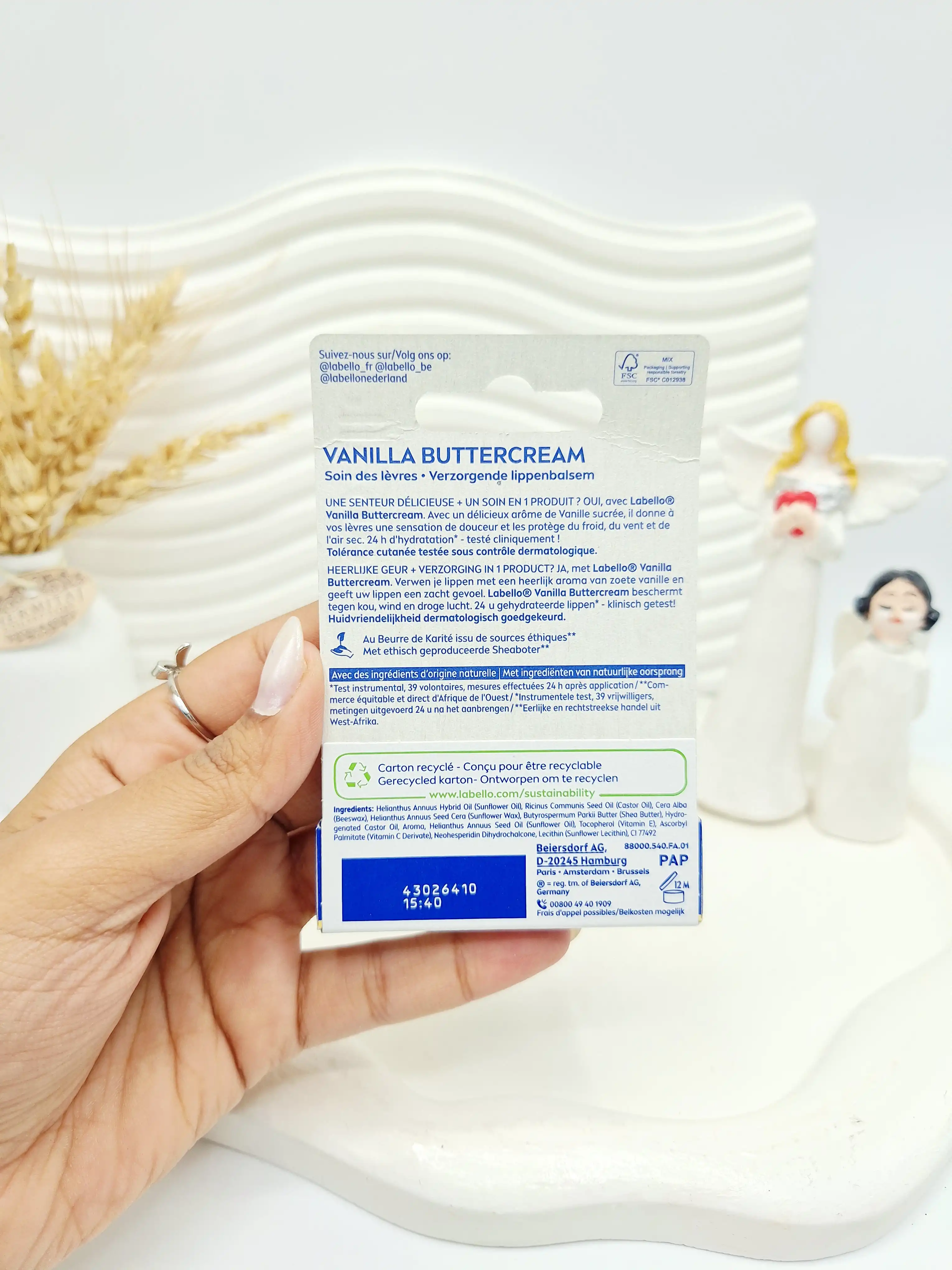 بالم لب برند لابلو وانیل 24ساعته آبرسان اورجینال اصل آلمان کد 7518