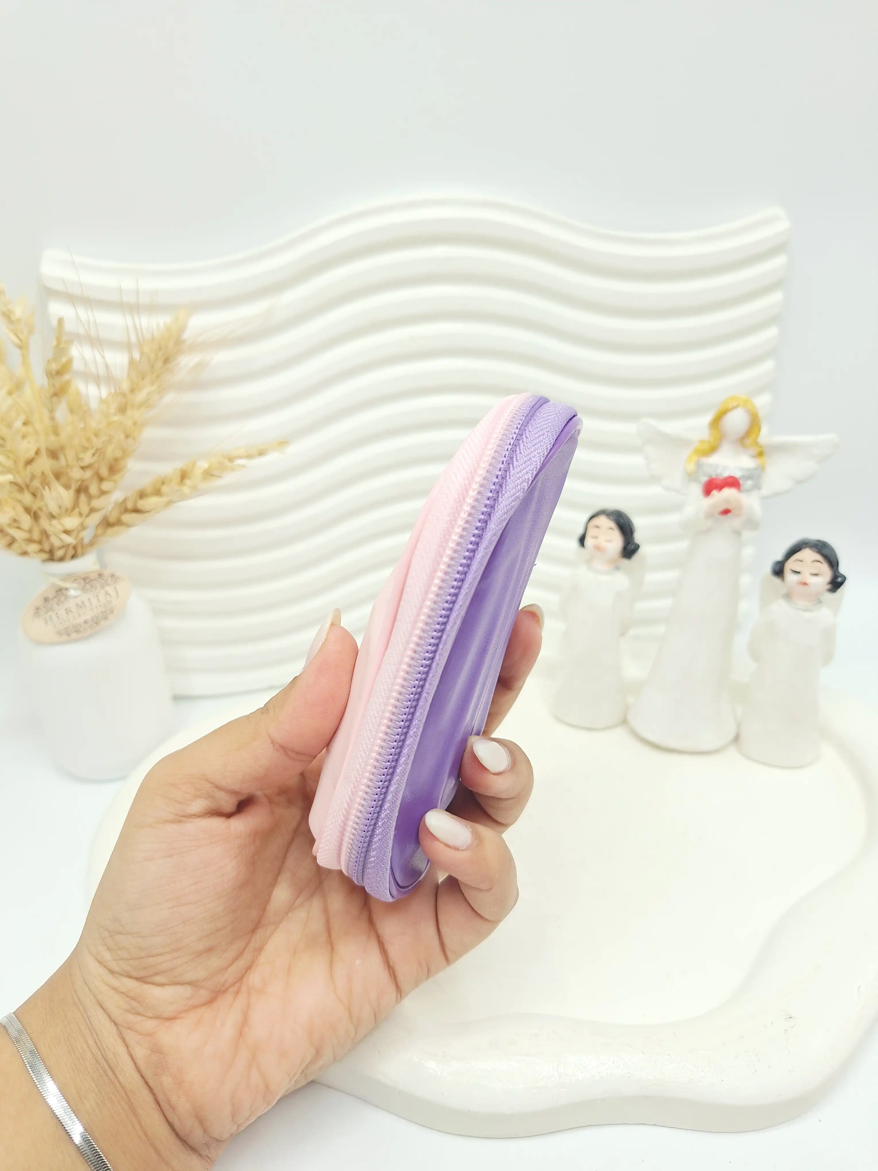 ست براش 10 تایی کیفی دو رنگ مسافرتی سایز کوچک