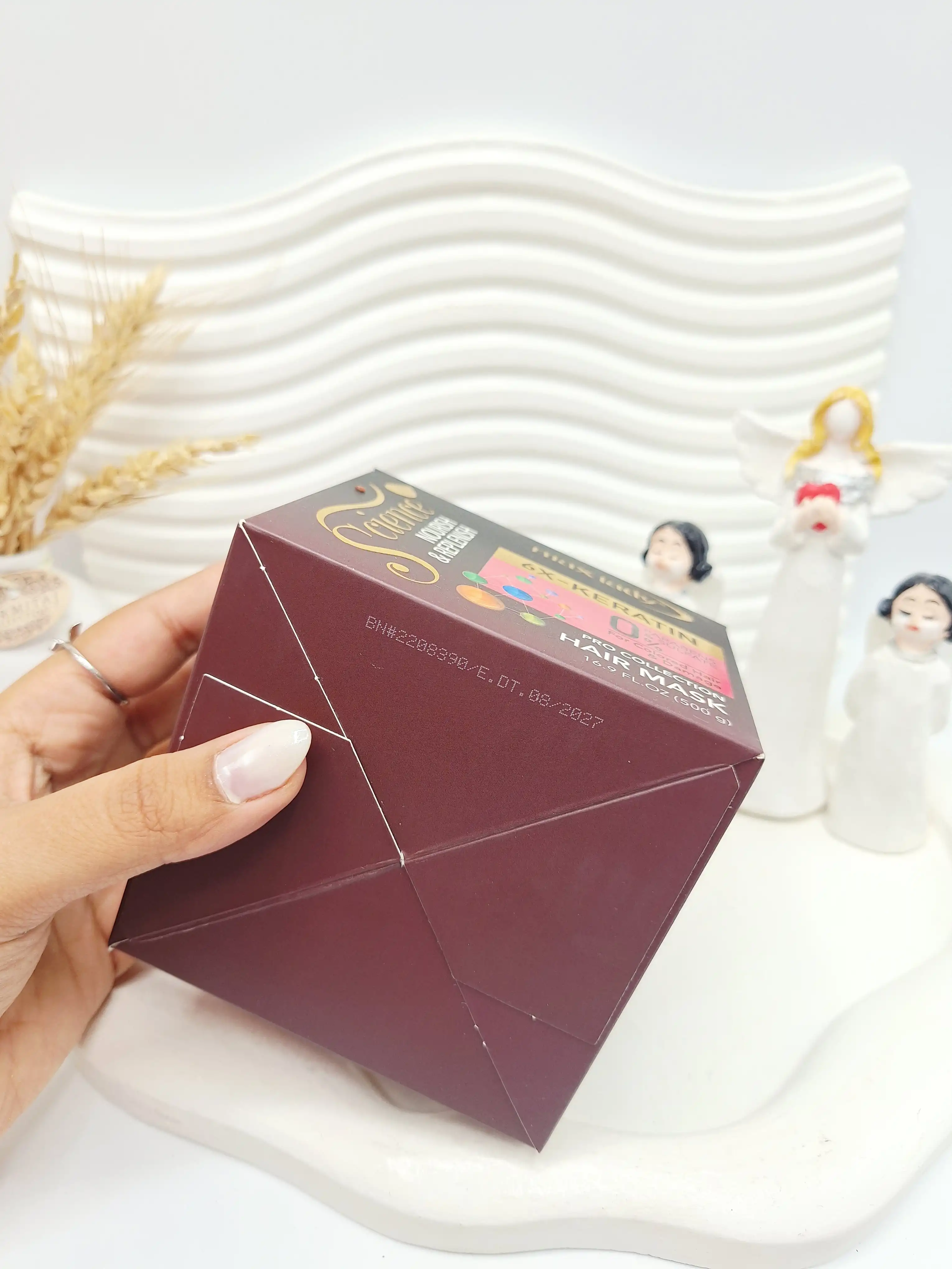 ماسک مو بدون سولفات 500 گرم کراتین مکس لیدی MAX LADY اورجینال کد 5970