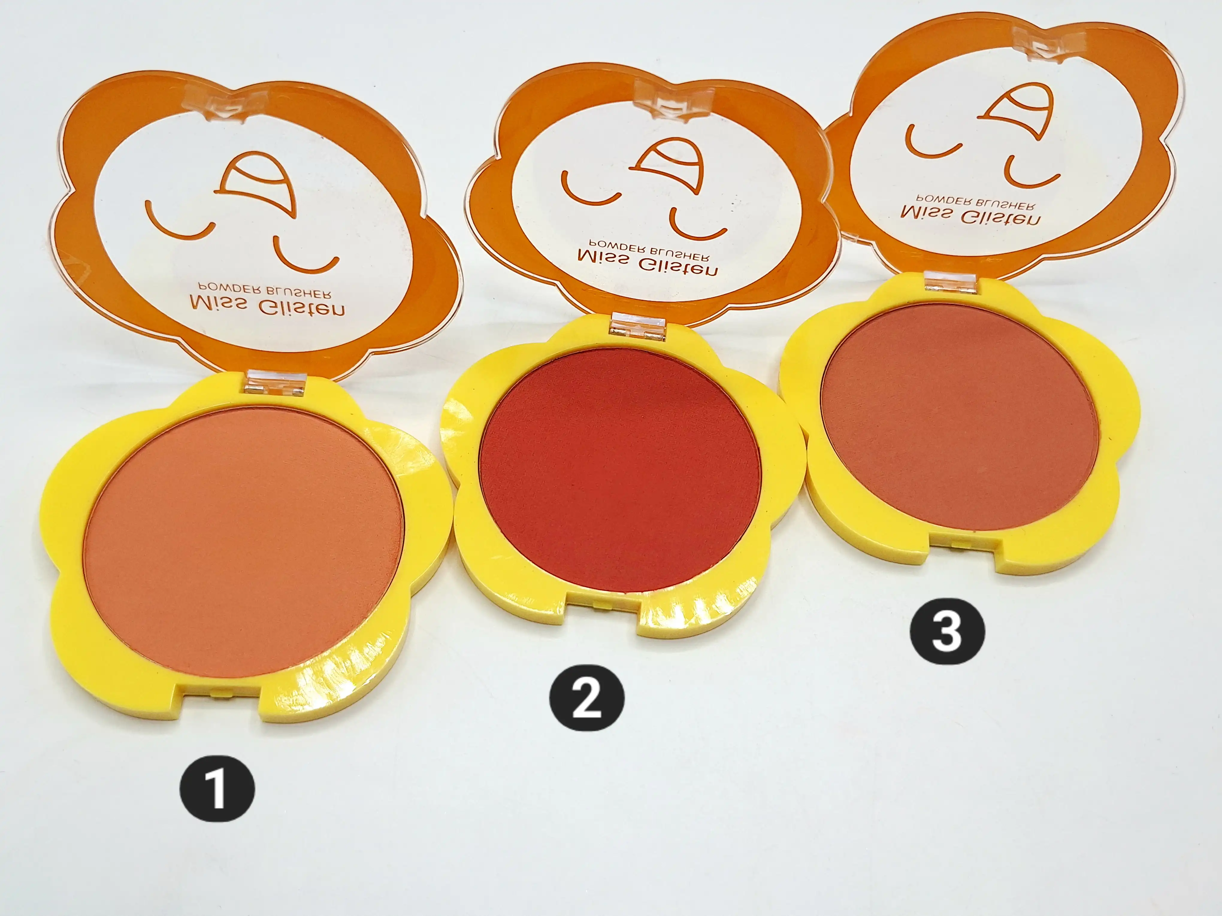 پالت رژ گونه طرح خورشیدی Miss Glisten کد 026