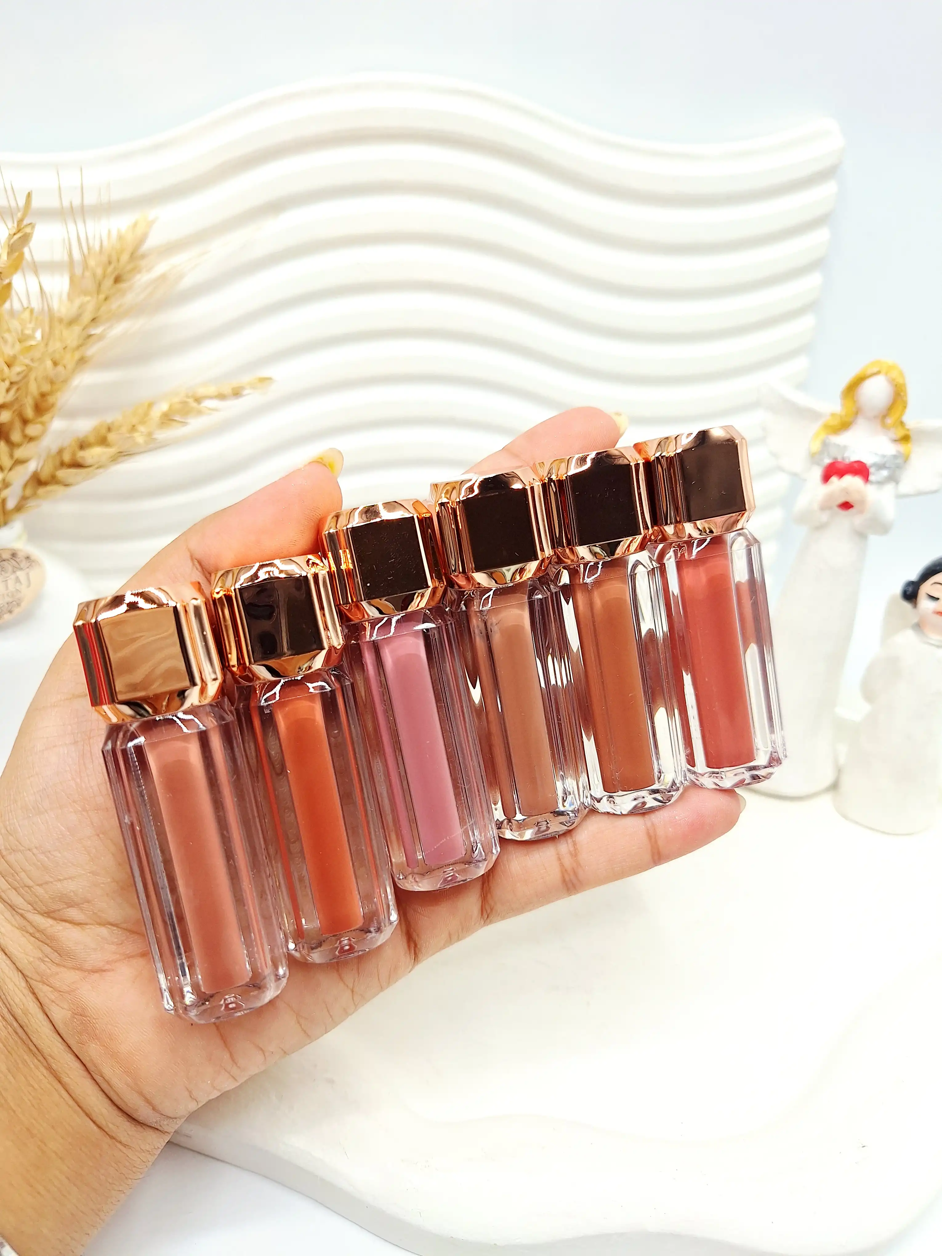 پک رژ مایع 6 عددی لاکچری معروف RBORY کد R09012 (اصلی) کد A