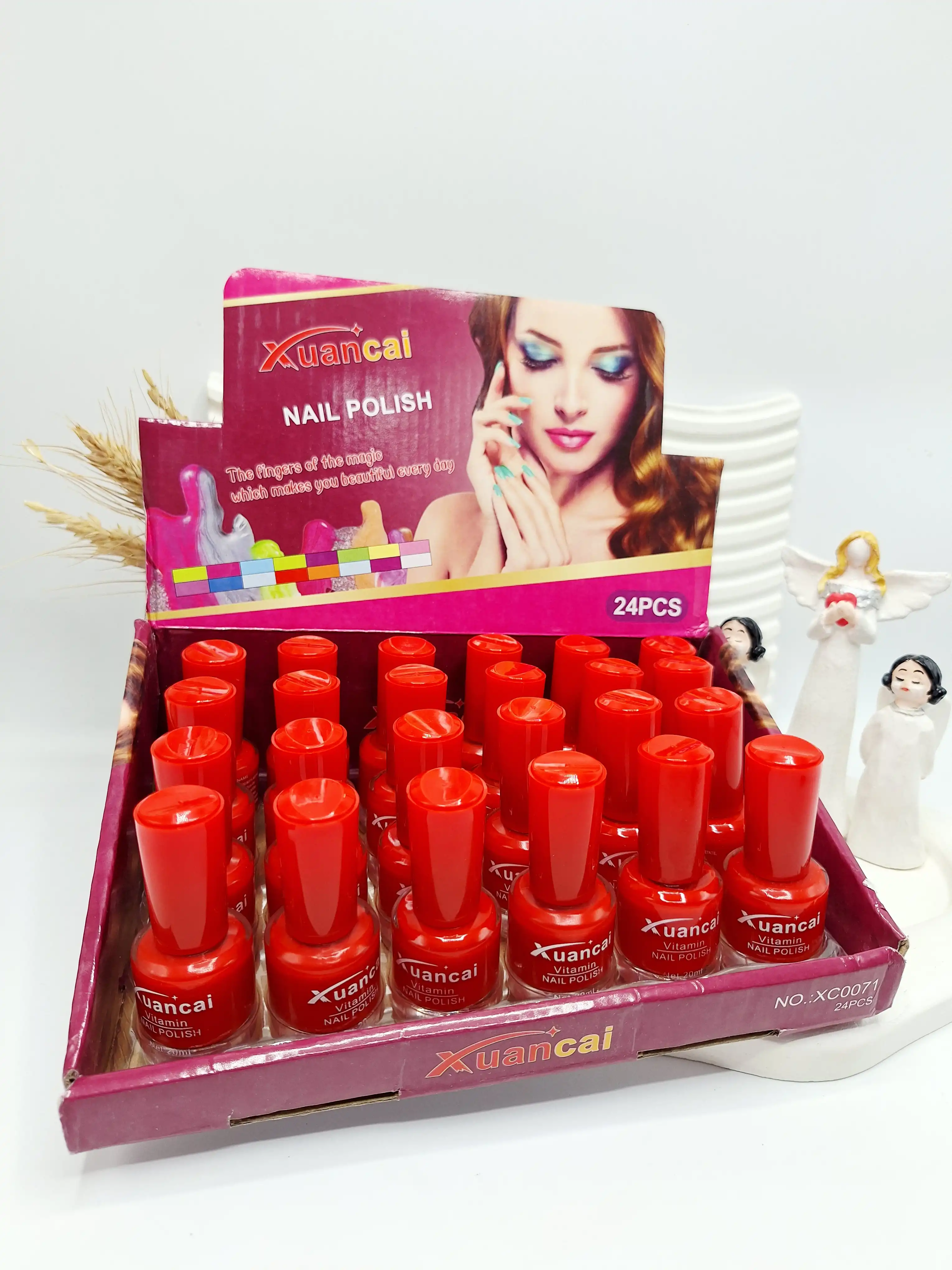 لاک قرمز برند Xuanca کد 0714