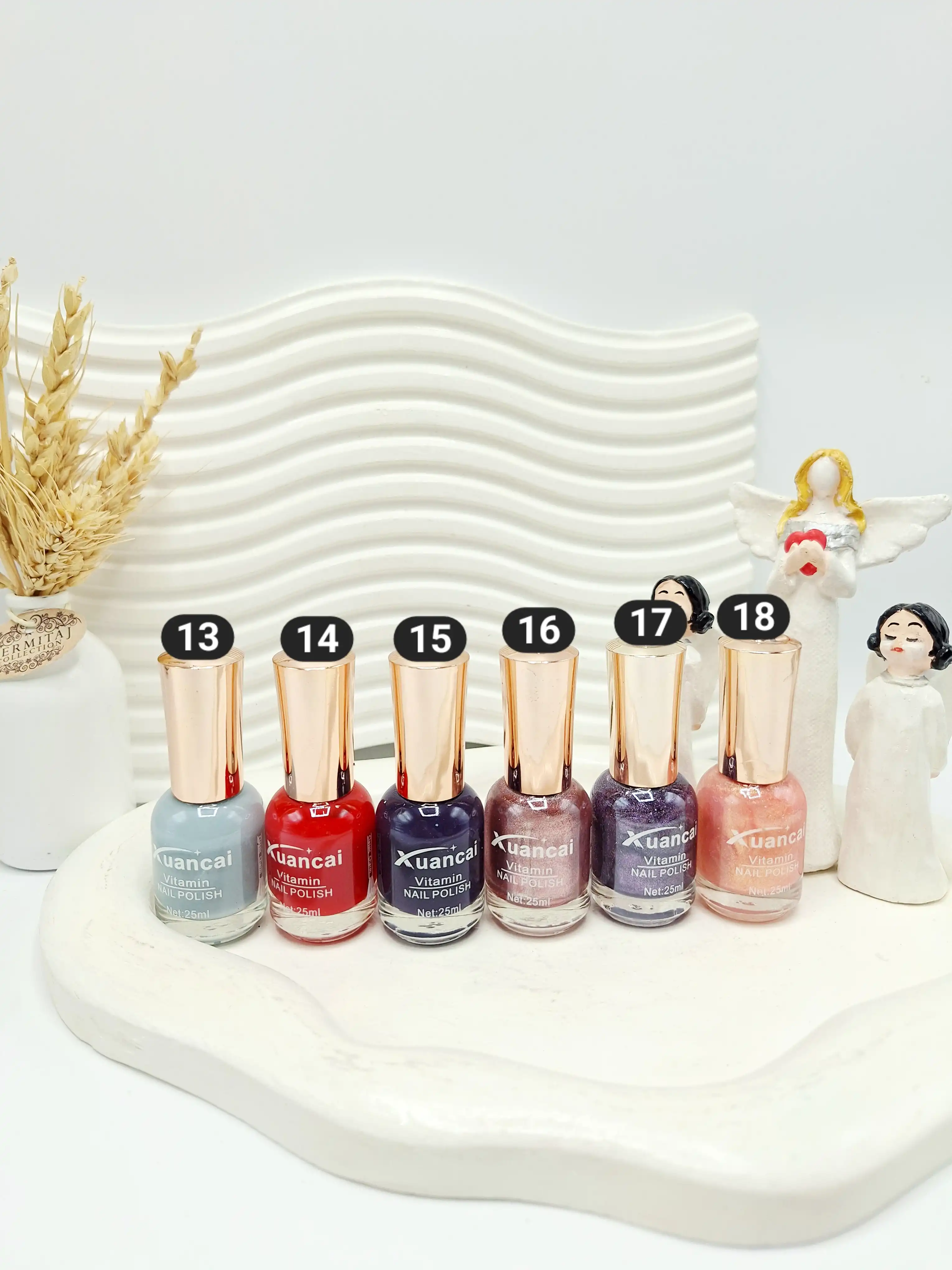 لاک ناخن ساده برند Xuancai کد 0035