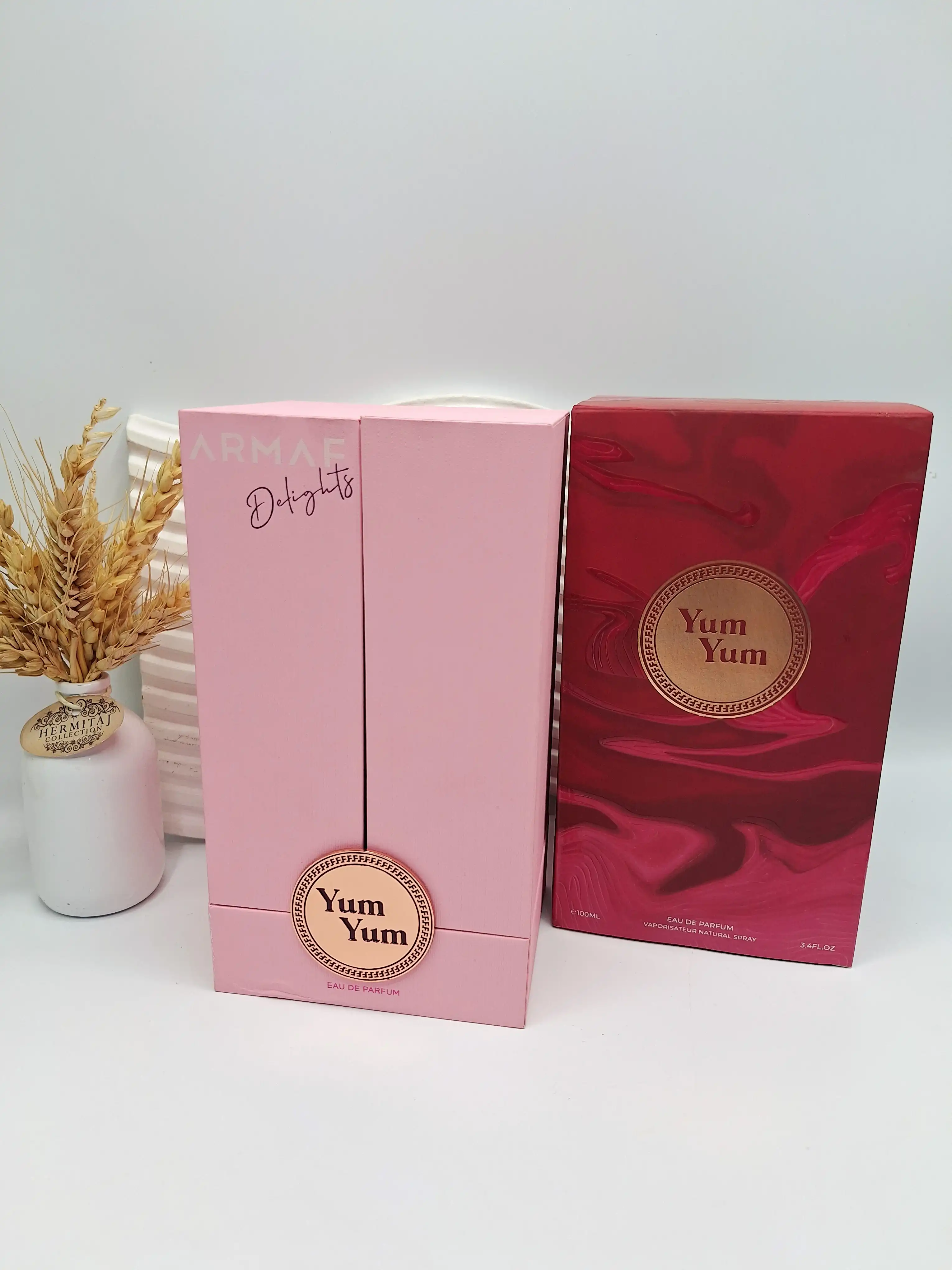 ادکلن زنانه آرماف مدل یام یام کاپ کیک حجم 100 میل ماندگاری 8 ساعته اسکنر دار کد 0959 (کارتن صورتی)