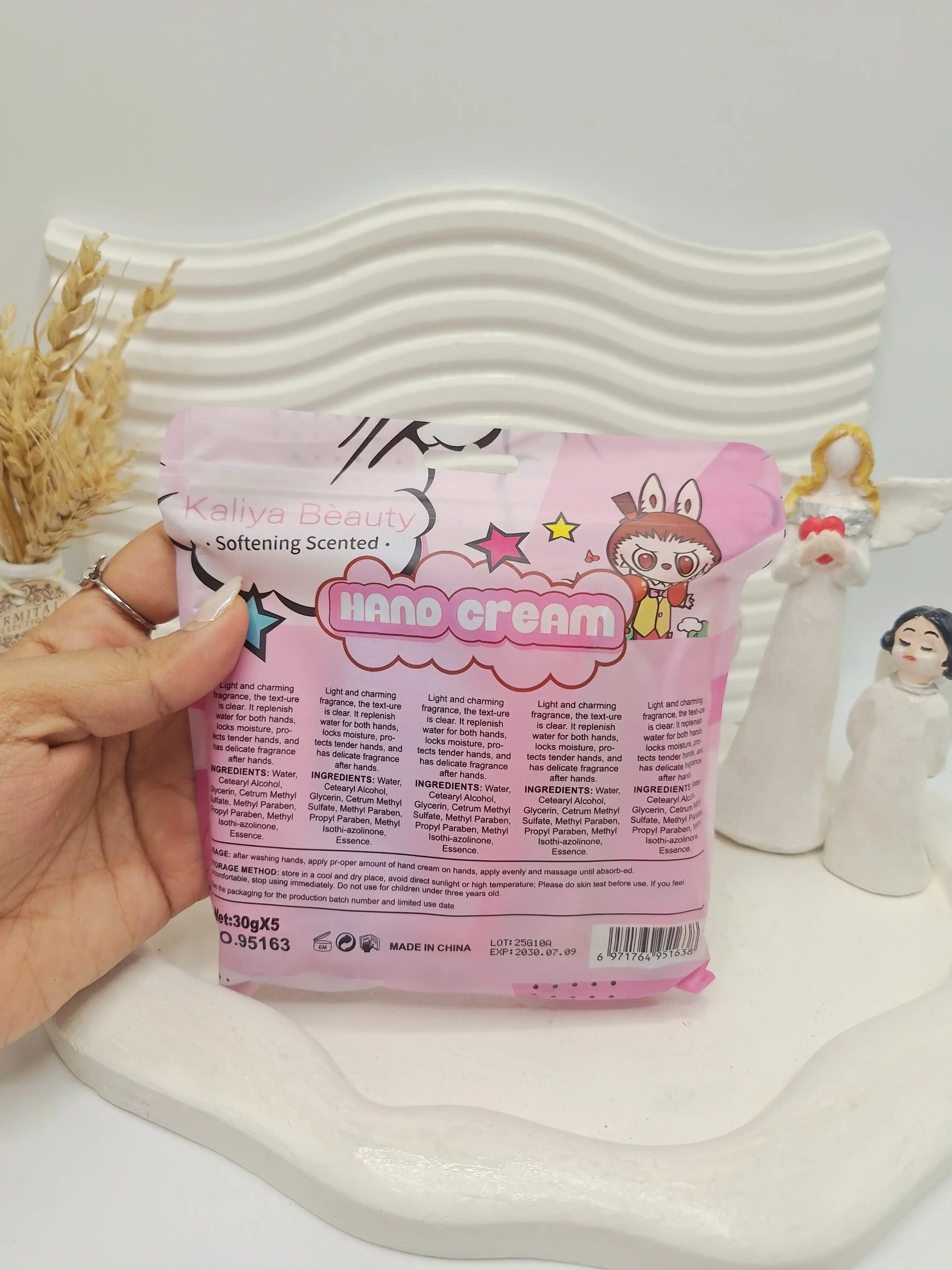 پک 5 عددی کرم دست لبوبو کد 1638