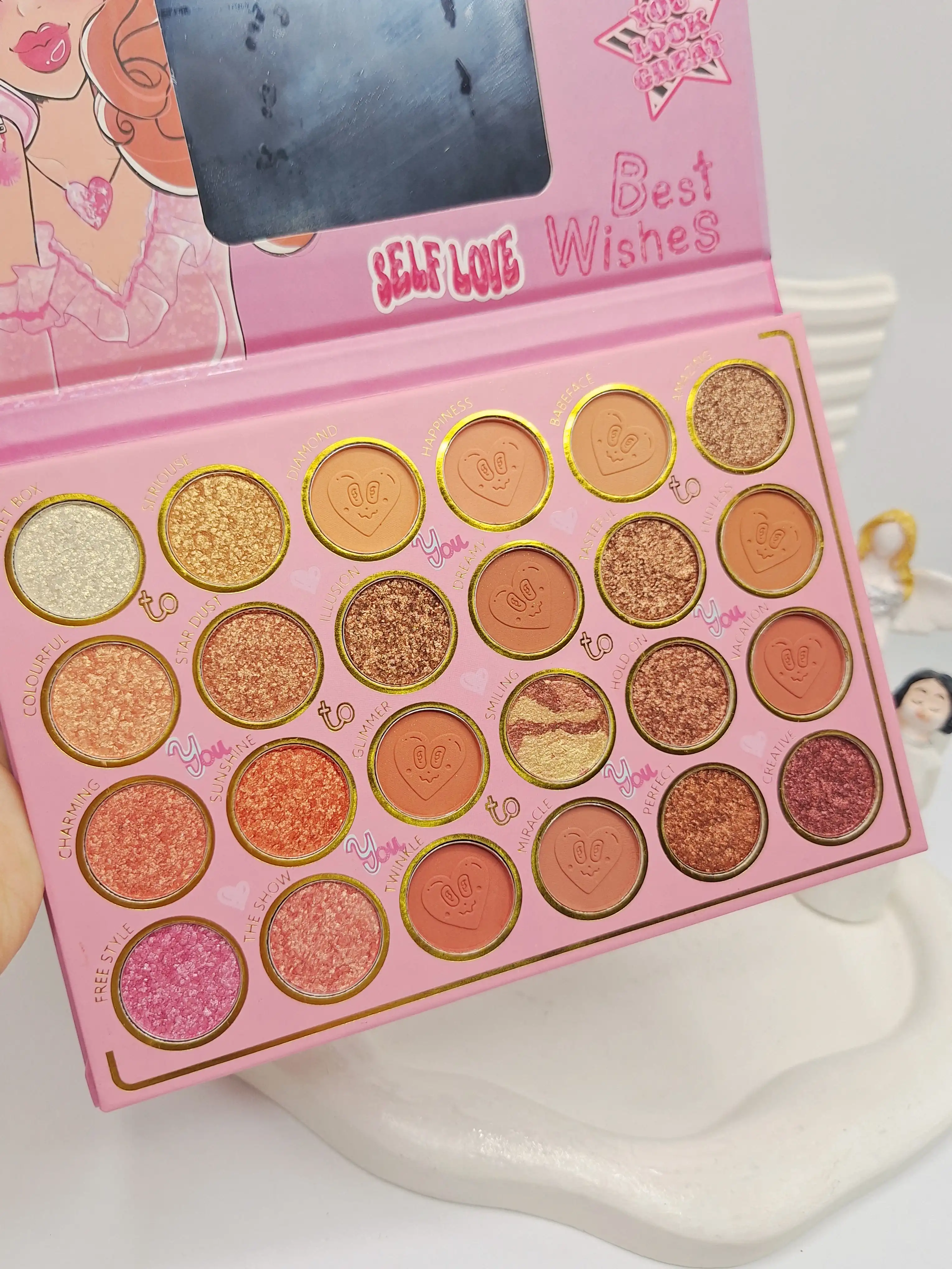 پالت سایه 24 رنگ دختر Best Wishes کد 5639