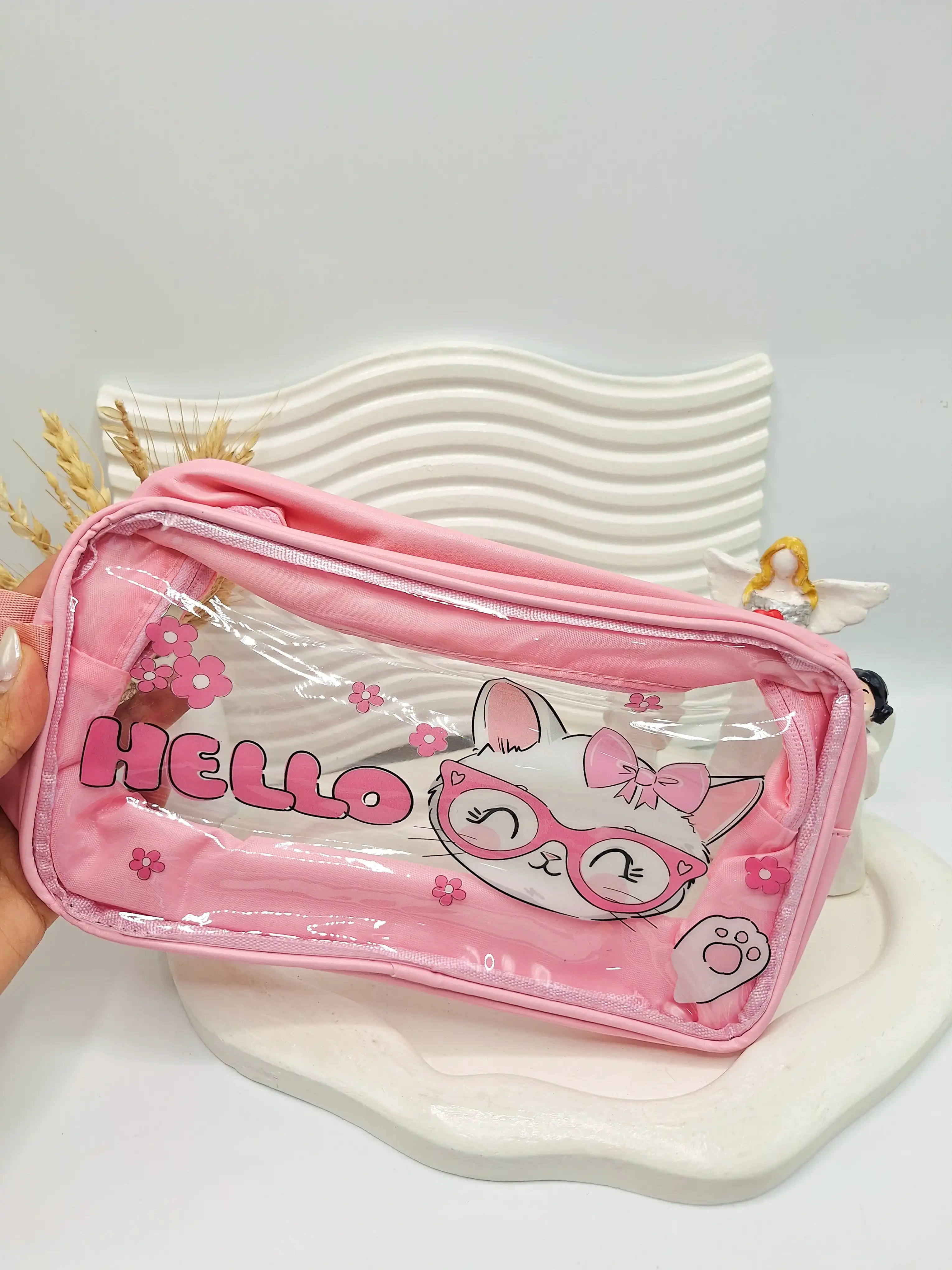 کیف آرایشی واشبگ مدل گربه کیوت