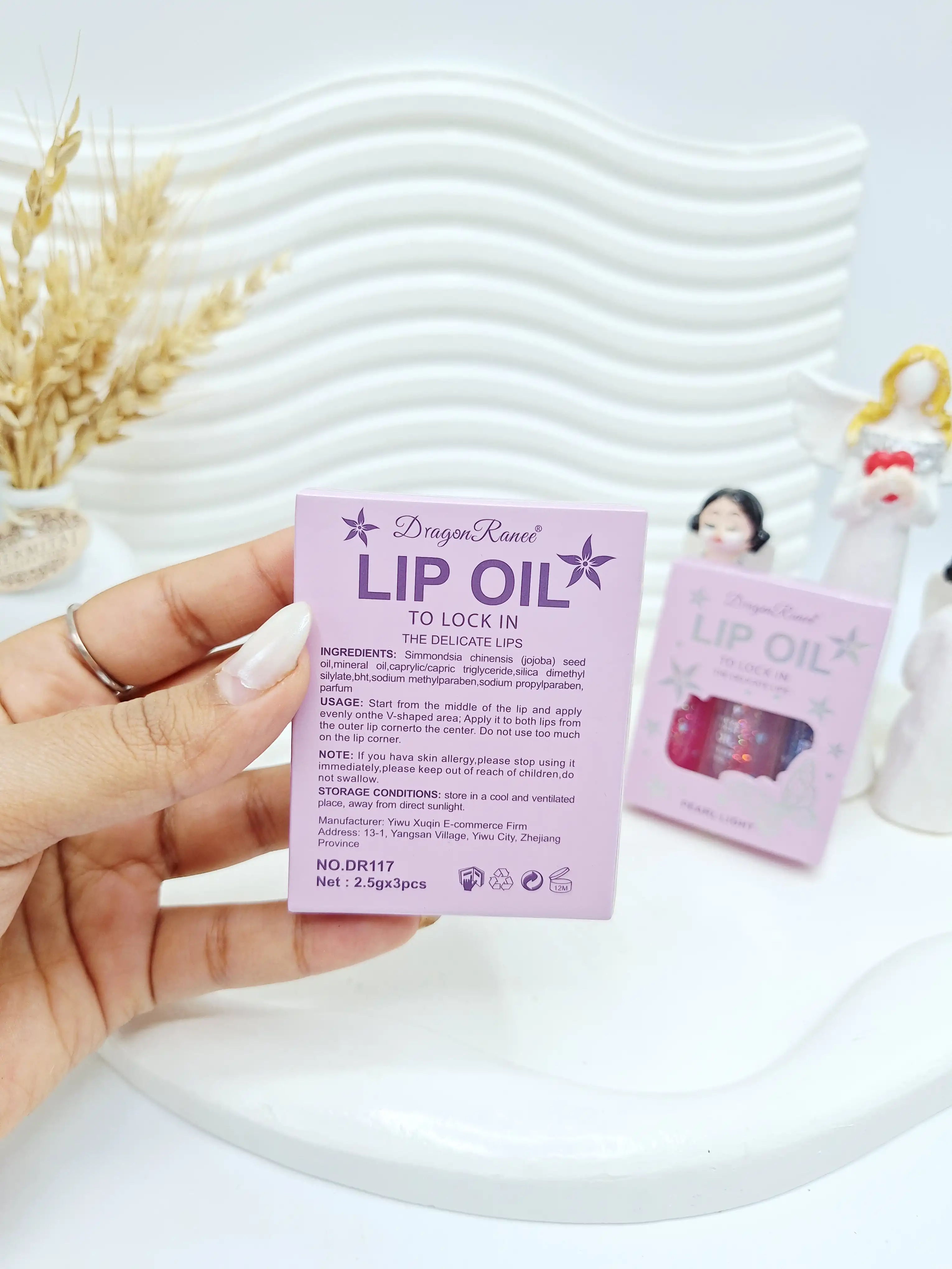 پک 3 تایی برق لب دراگون رانی پروانه کد 117