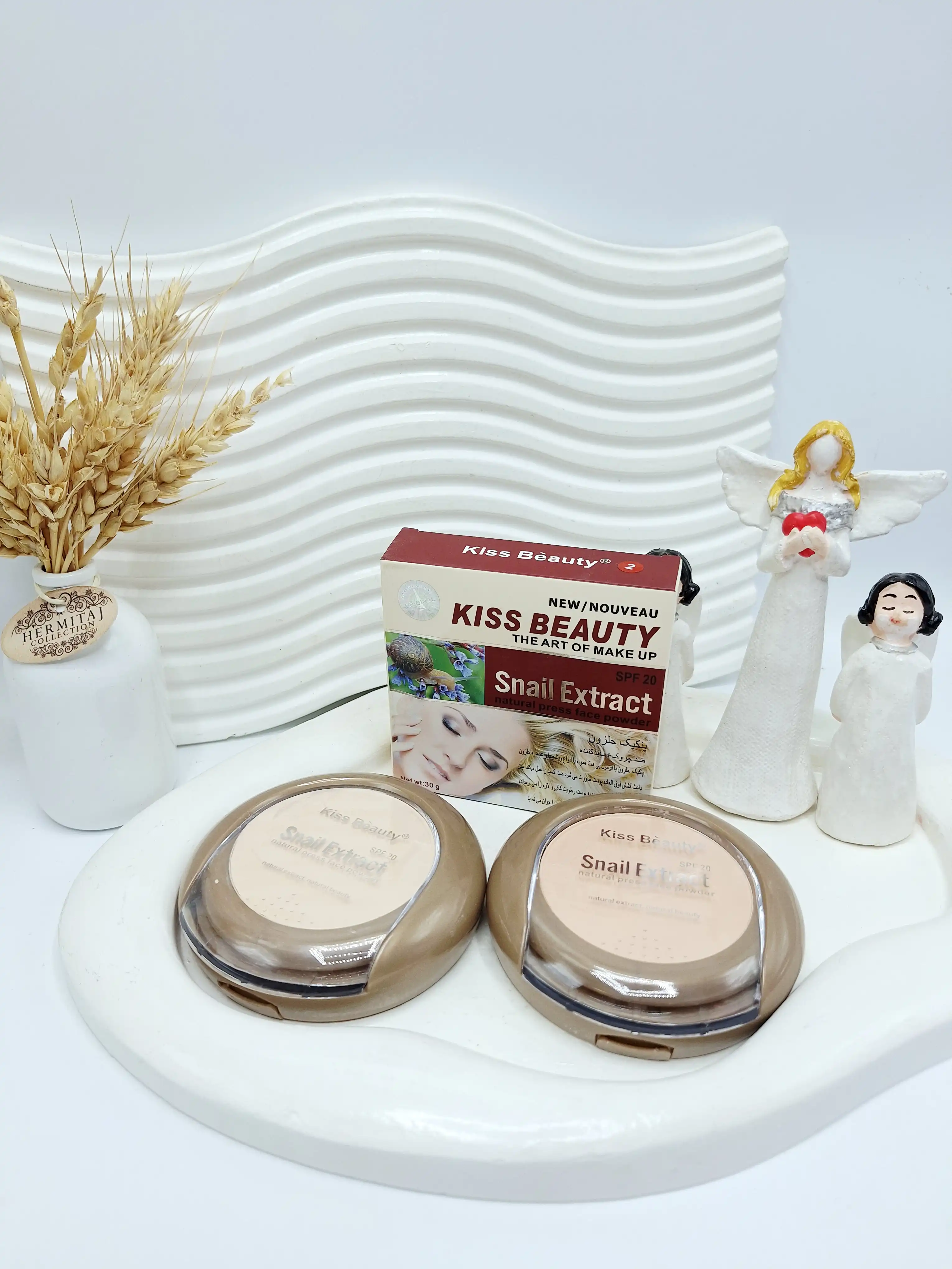 پنکک دیسکی ضد چروک و سفید کننده حلزون اورجینال کیس بیوتی کد 2360