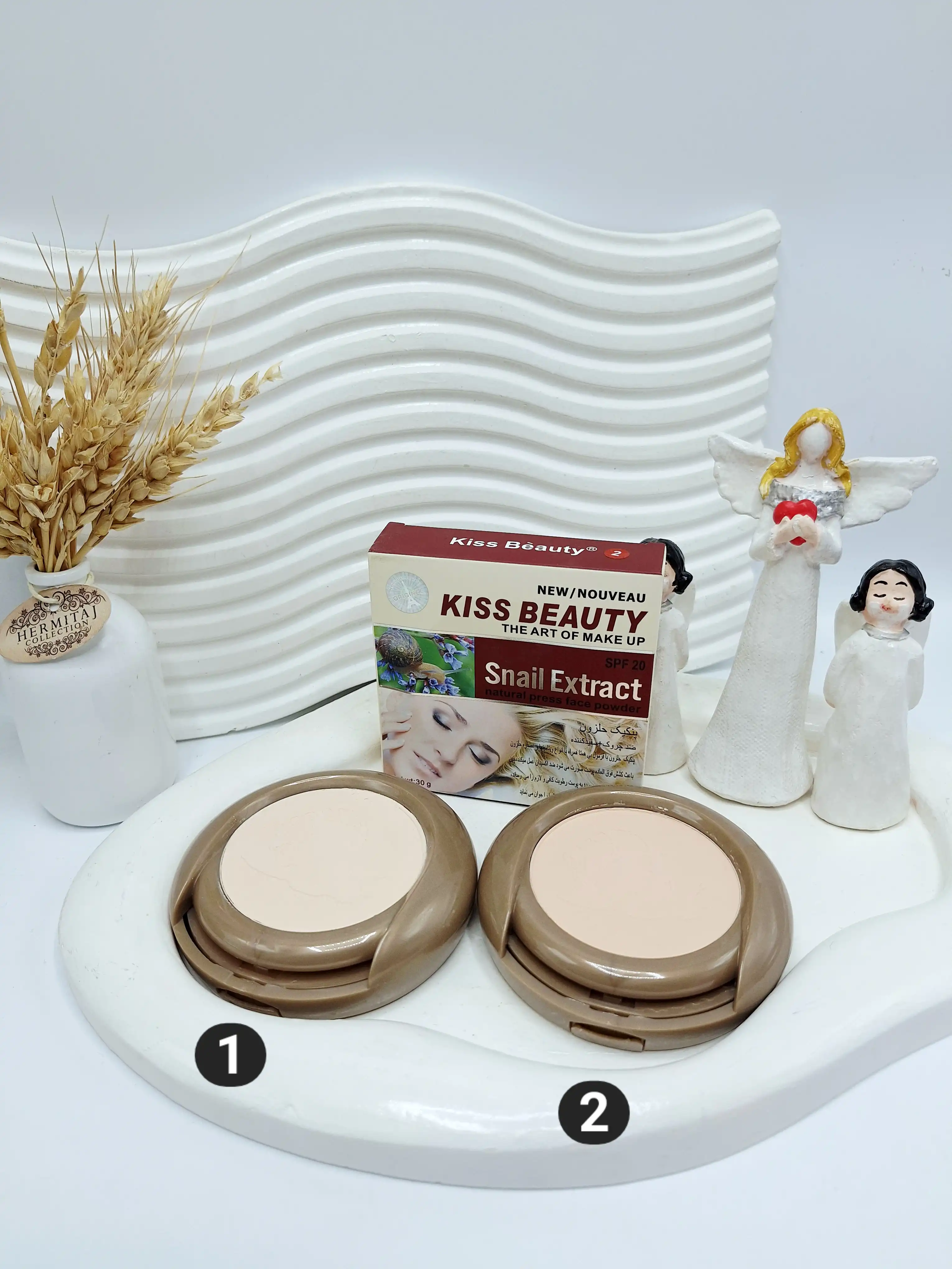 پنکک دیسکی ضد چروک و سفید کننده حلزون اورجینال کیس بیوتی کد 2360