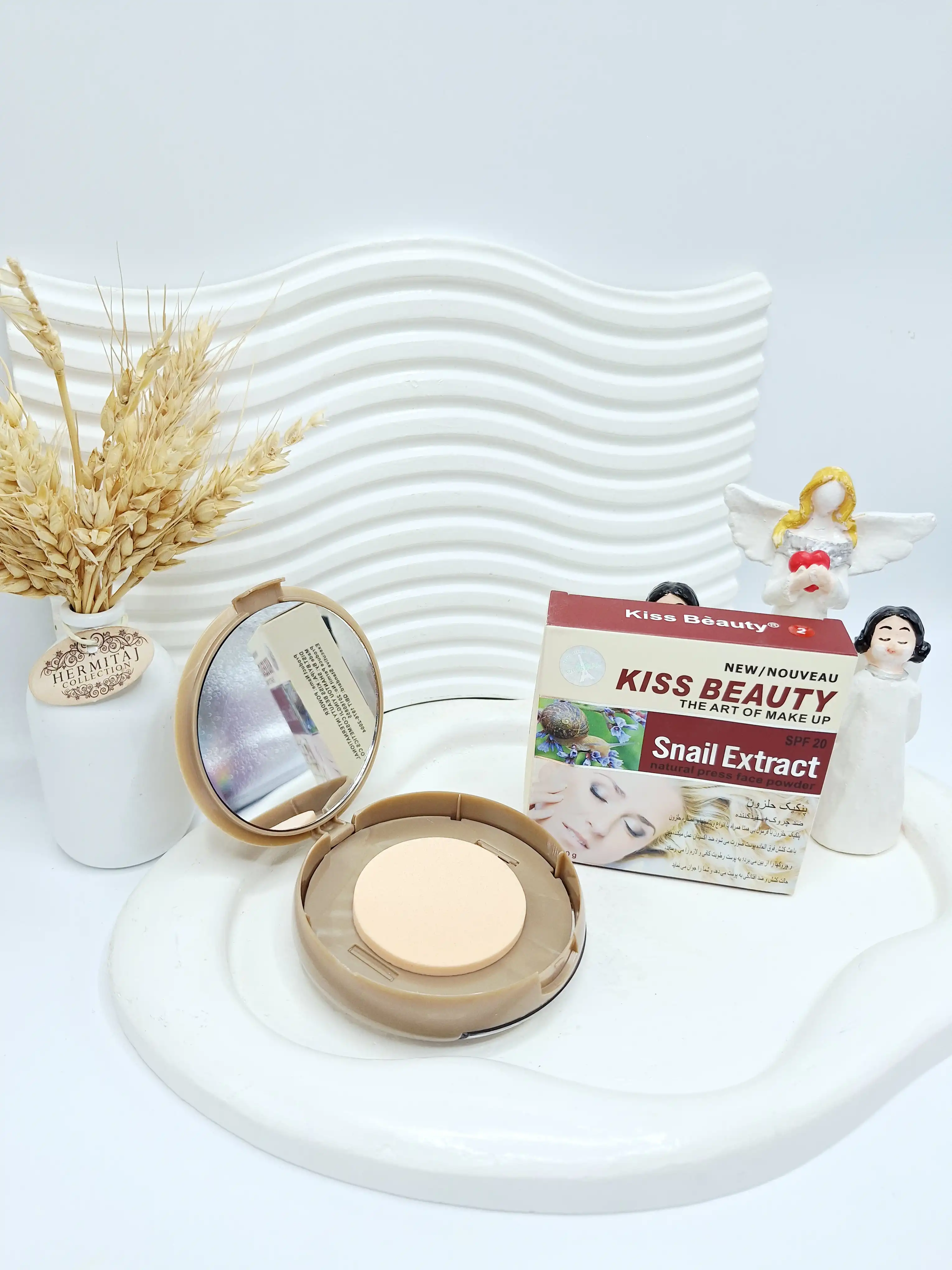 پنکک دیسکی ضد چروک و سفید کننده حلزون اورجینال کیس بیوتی کد 2360