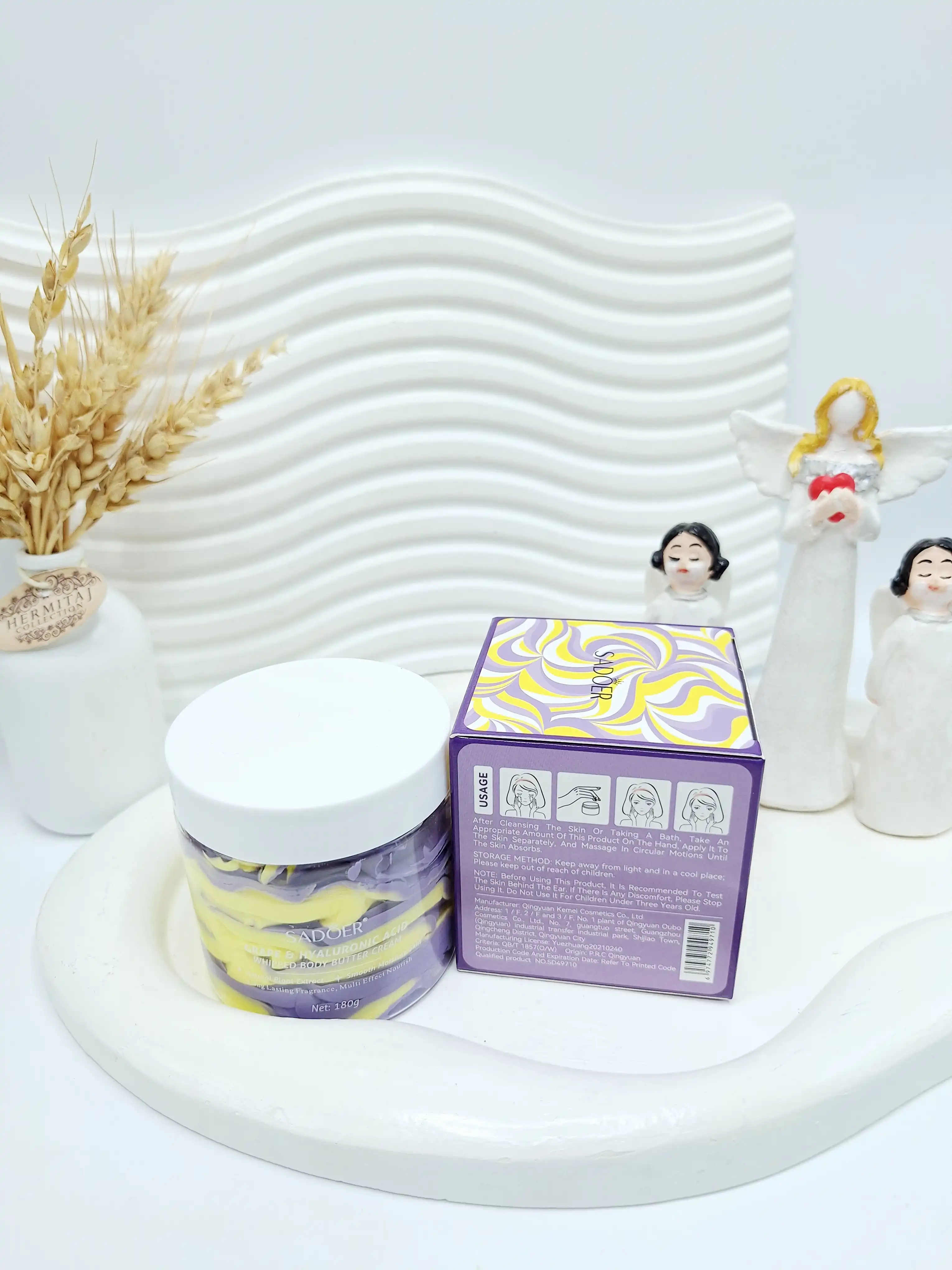 کره بدن کاسه ای رنگین کمانی انگور سادور کد 9710