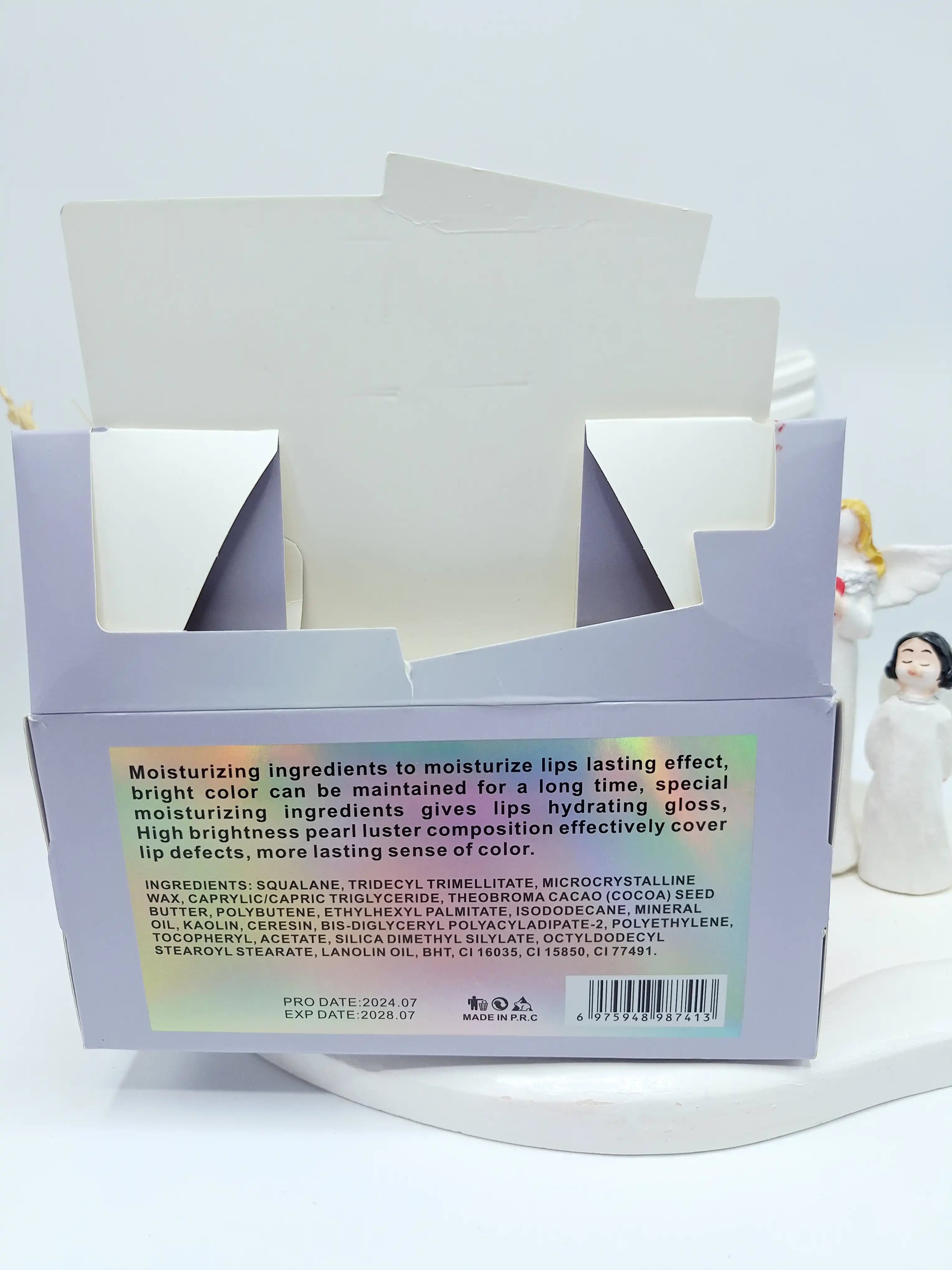 پک 6 تایی رژ مایع خوش رنگ PLUMP کد 7413