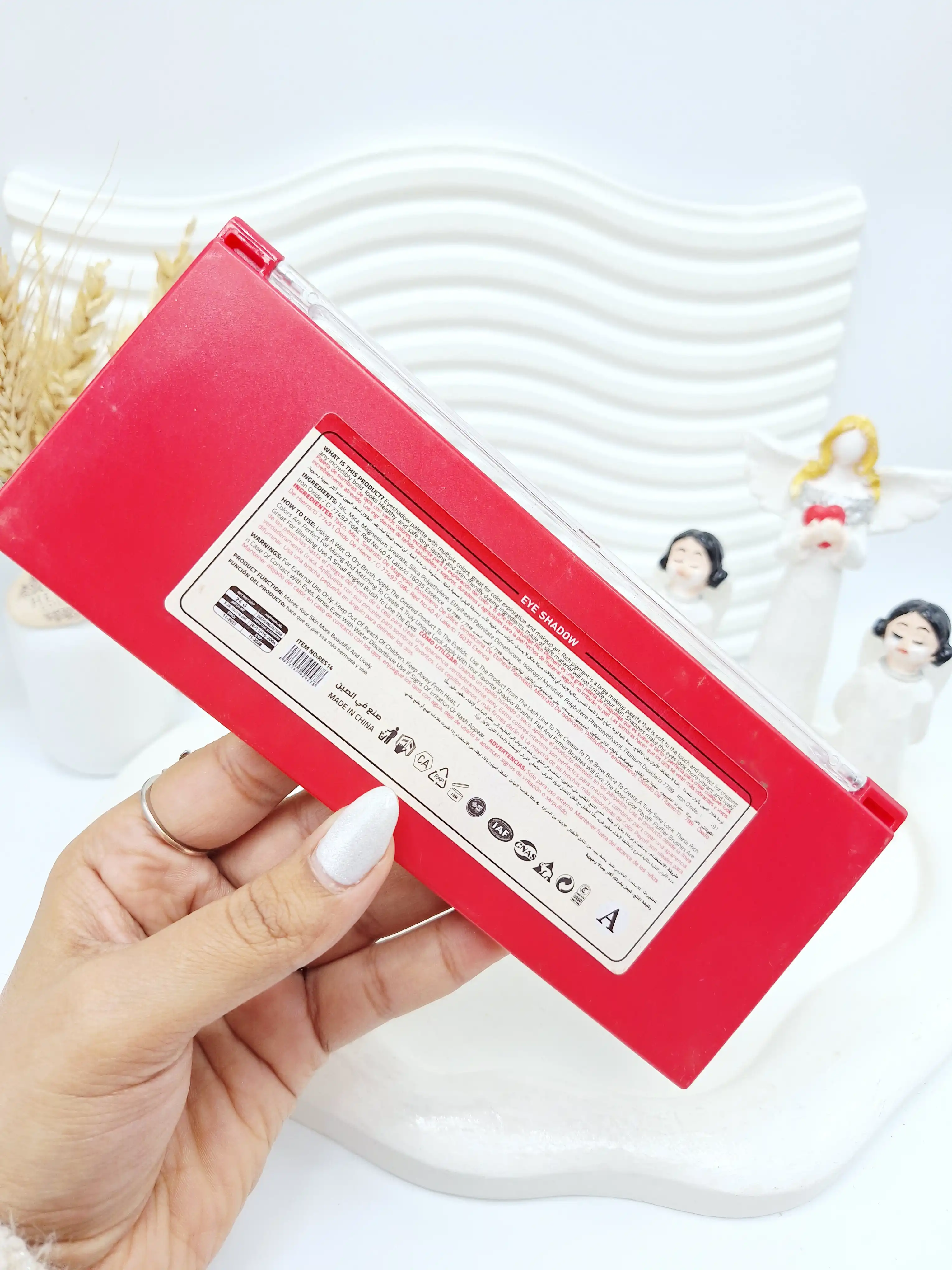 پالت سایه 16 رنگ مدل nighty با مارک Romantic کد PES 14