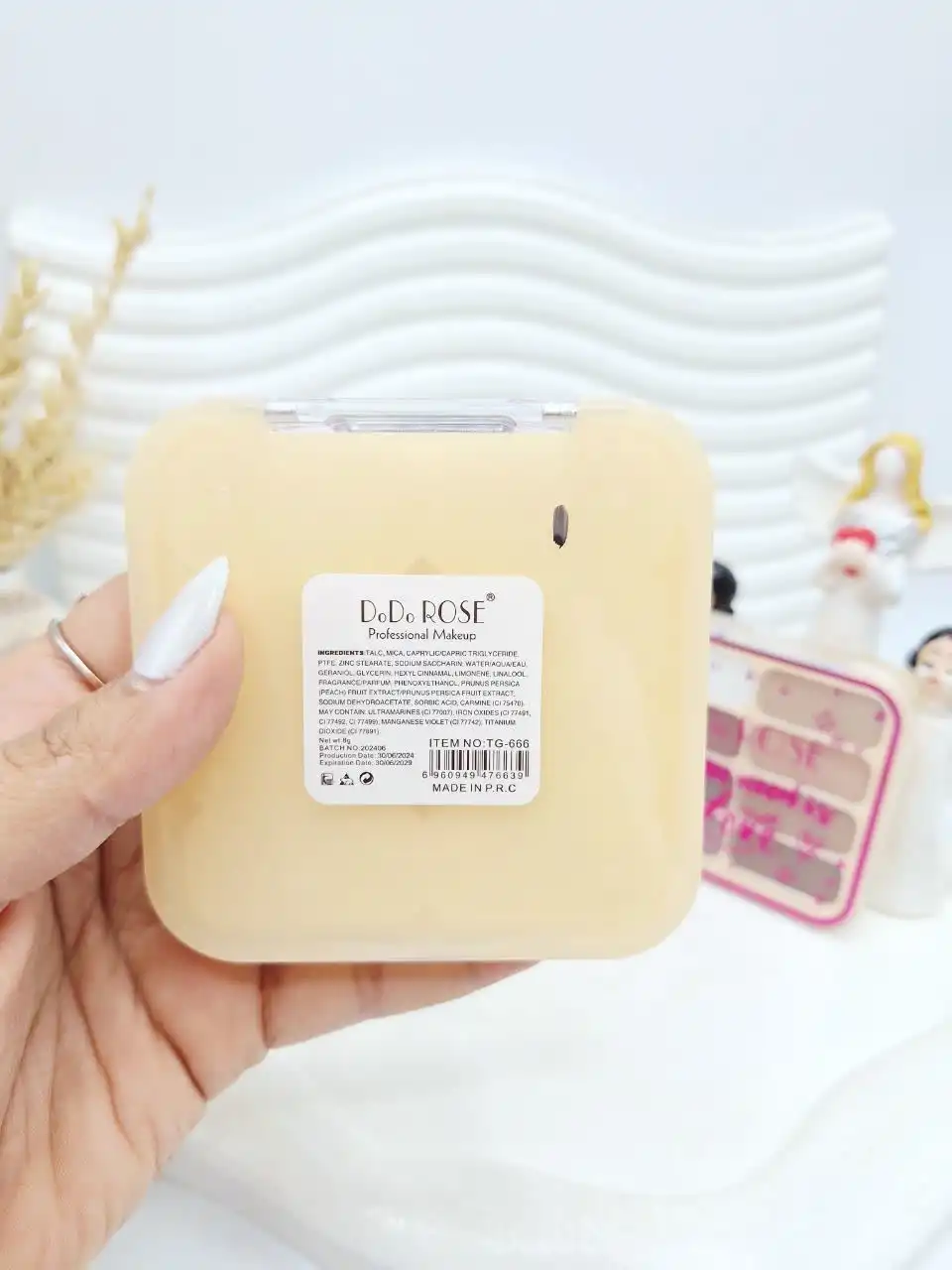 پالت سایه 6 تایی DO.DO.ROSE کد 6639